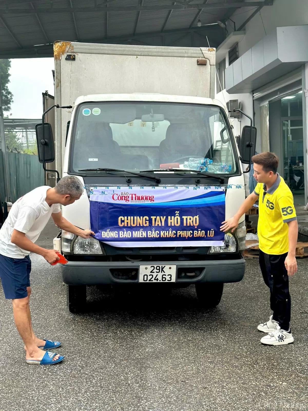 CẬP NHẬT LIÊN TỤC hoạt động ủng hộ, giúp đỡ đồng bào khắc phục hậu quả bão lụt của ngành Công Thương