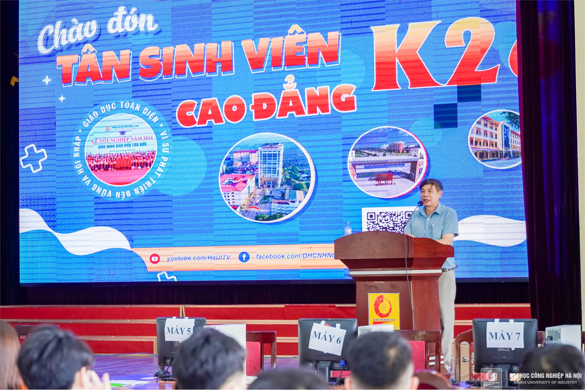 Xin chào, tân sinh viên Cao đẳng K26 – HaUI