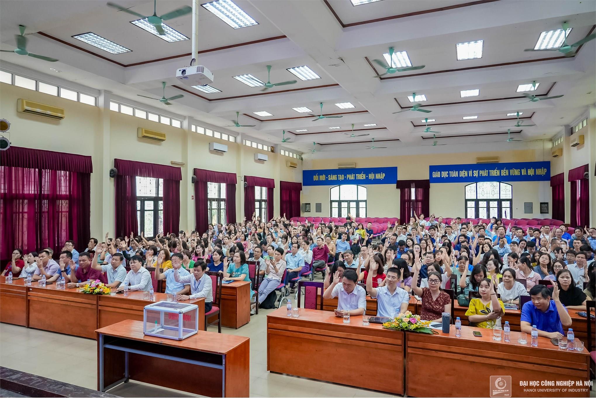 [vuit] Trường Đại học Công nghiệp Hà Nội: Phát huy hiệu quả tự chủ - Chuyển đổi số mạnh mẽ - Đẩy mạnh hội nhập quốc tế