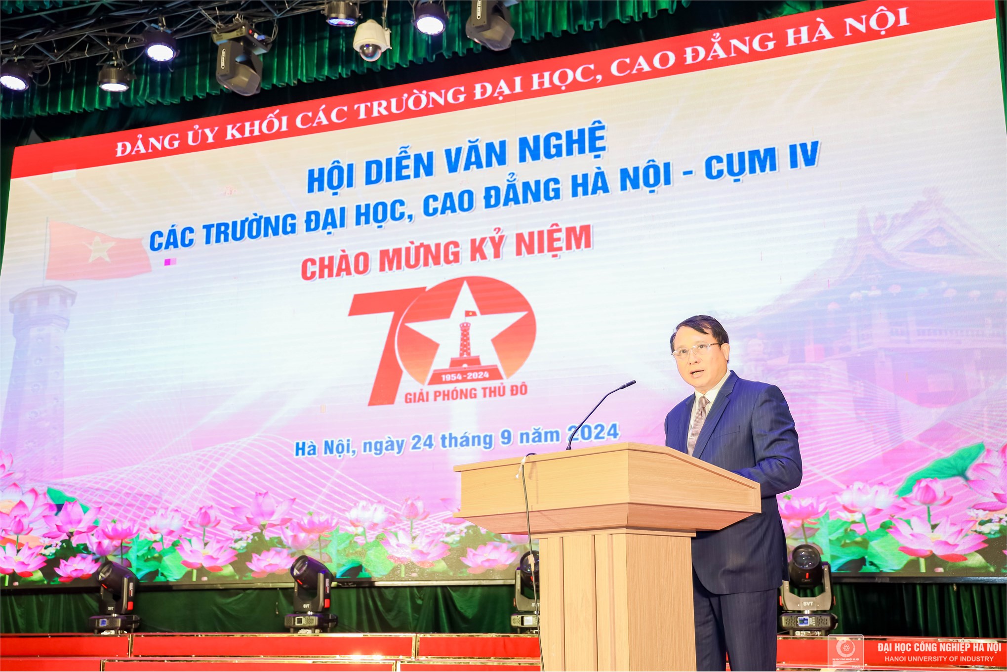 Đại học Công nghiệp Hà Nội xuất sắc đạt Giải Nhất hội diễn nghệ thuật chào mừng kỷ niệm 70 năm Giải phóng Thủ đô (10/10/1954 - 10/10/2024)