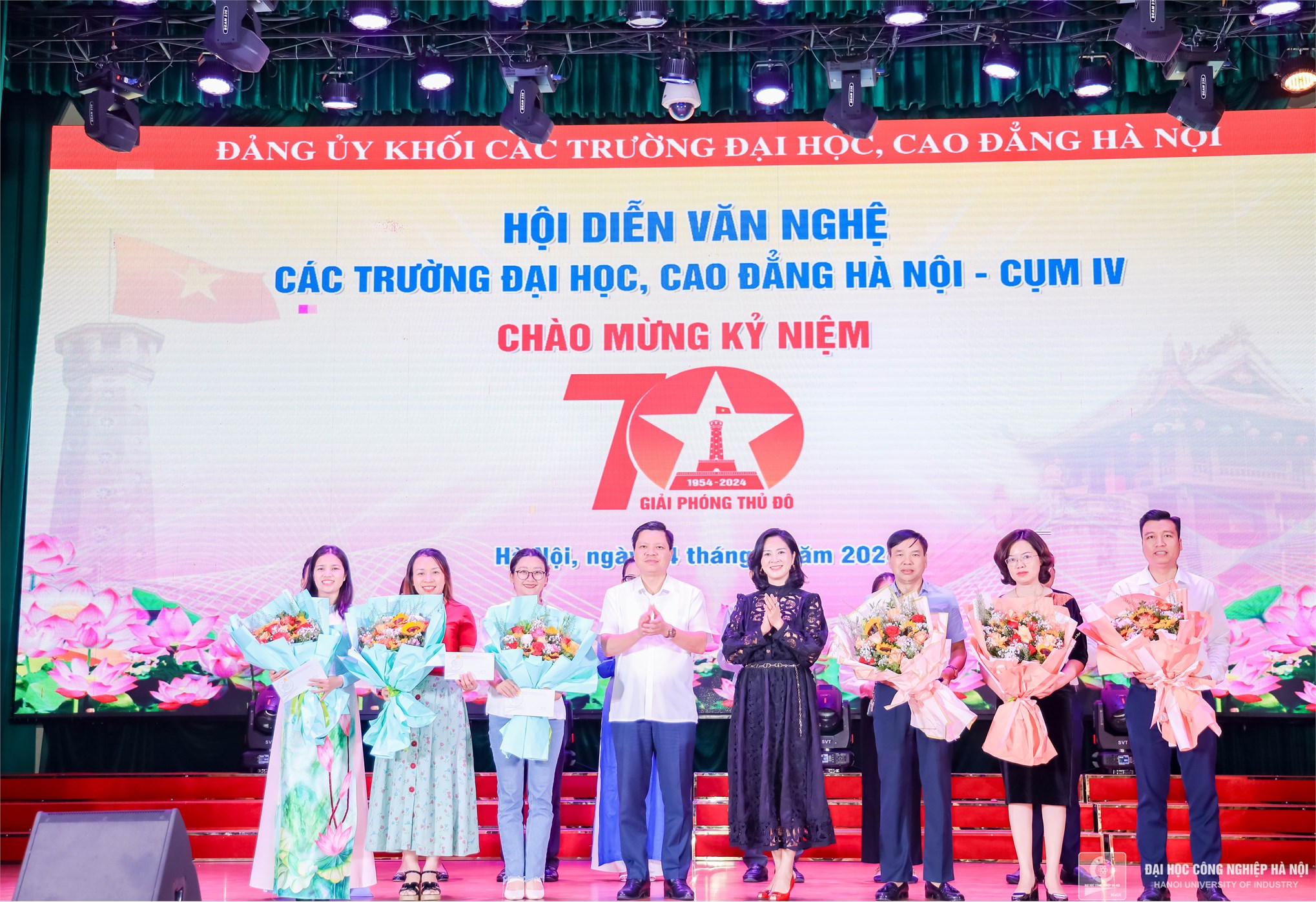 Đại học Công nghiệp Hà Nội xuất sắc đạt Giải Nhất hội diễn nghệ thuật chào mừng kỷ niệm 70 năm Giải phóng Thủ đô (10/10/1954 - 10/10/2024)