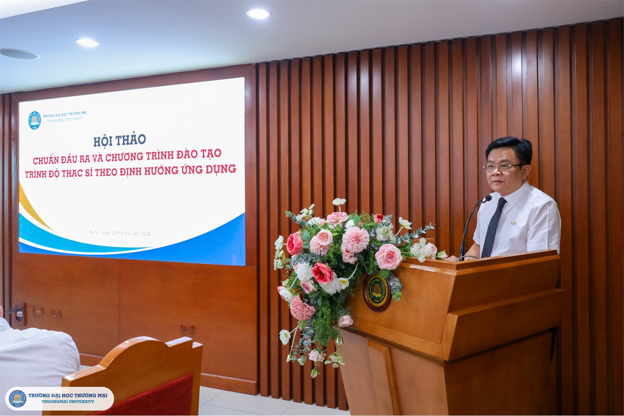 [tmu] Hội thảo “Chuẩn đầu ra và Chương trình đào tạo trình độ thạc sĩ theo định hướng ứng dụng”