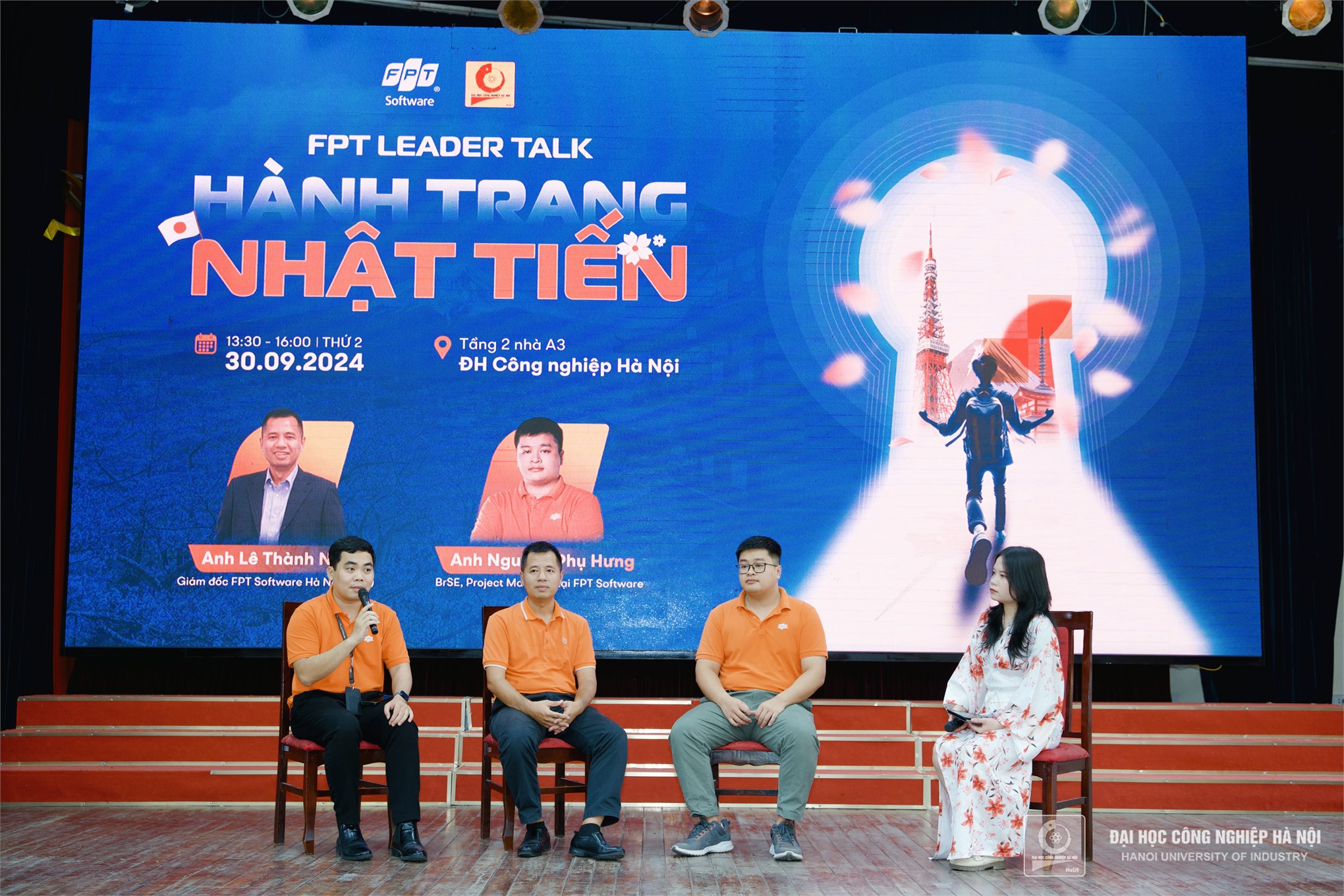 Sinh viên ngành IT HaUI hào hứng tiếp cận thị trường ICT Nhật Bản