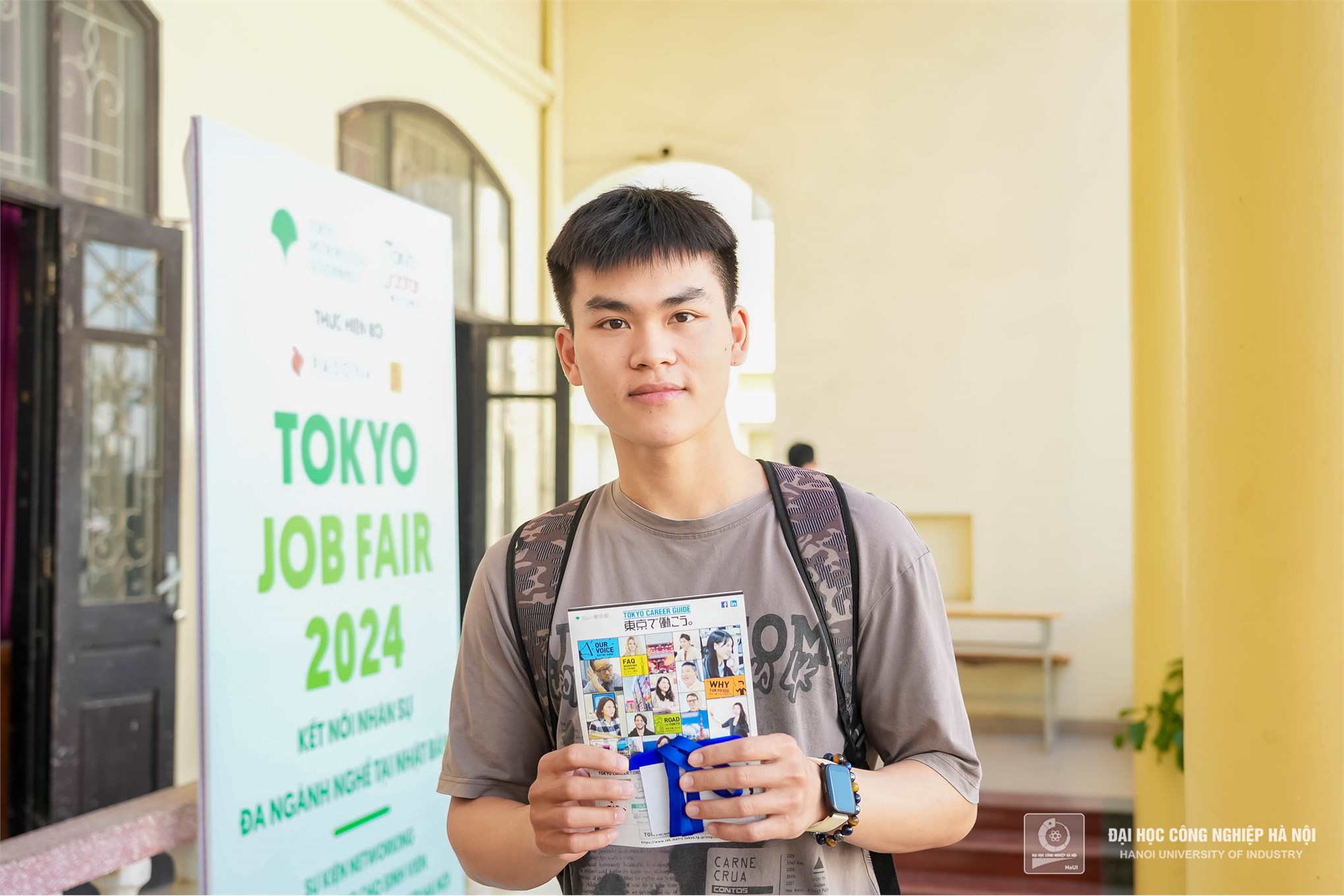 Tokyo Job Fair 2024: Connecting Japanese Enterprises with HaUI Students