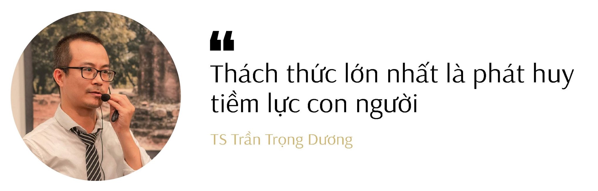 [nhandan] Thách thức lớn nhất là phát huy văn hóa và tiềm lực con người