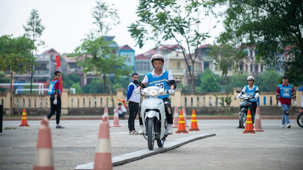 [tnue] Trường Đại học Sư phạm - Đại học Thái Nguyên phối hợp tổ chức thành công Hội thi “Tìm hiểu Luật Giao thông đường bộ và kỹ năng lái xe mô tô an toàn” khu vực phía Bắc năm 2024