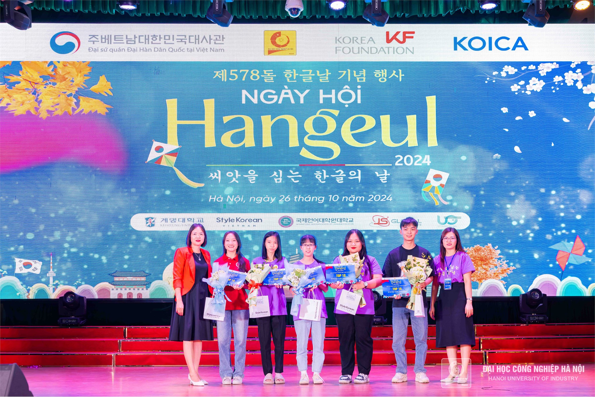 Ngày hội Hangeul năm 2024 – Nơi hội tụ và lan tỏa tình yêu với văn hóa Hàn Quốc