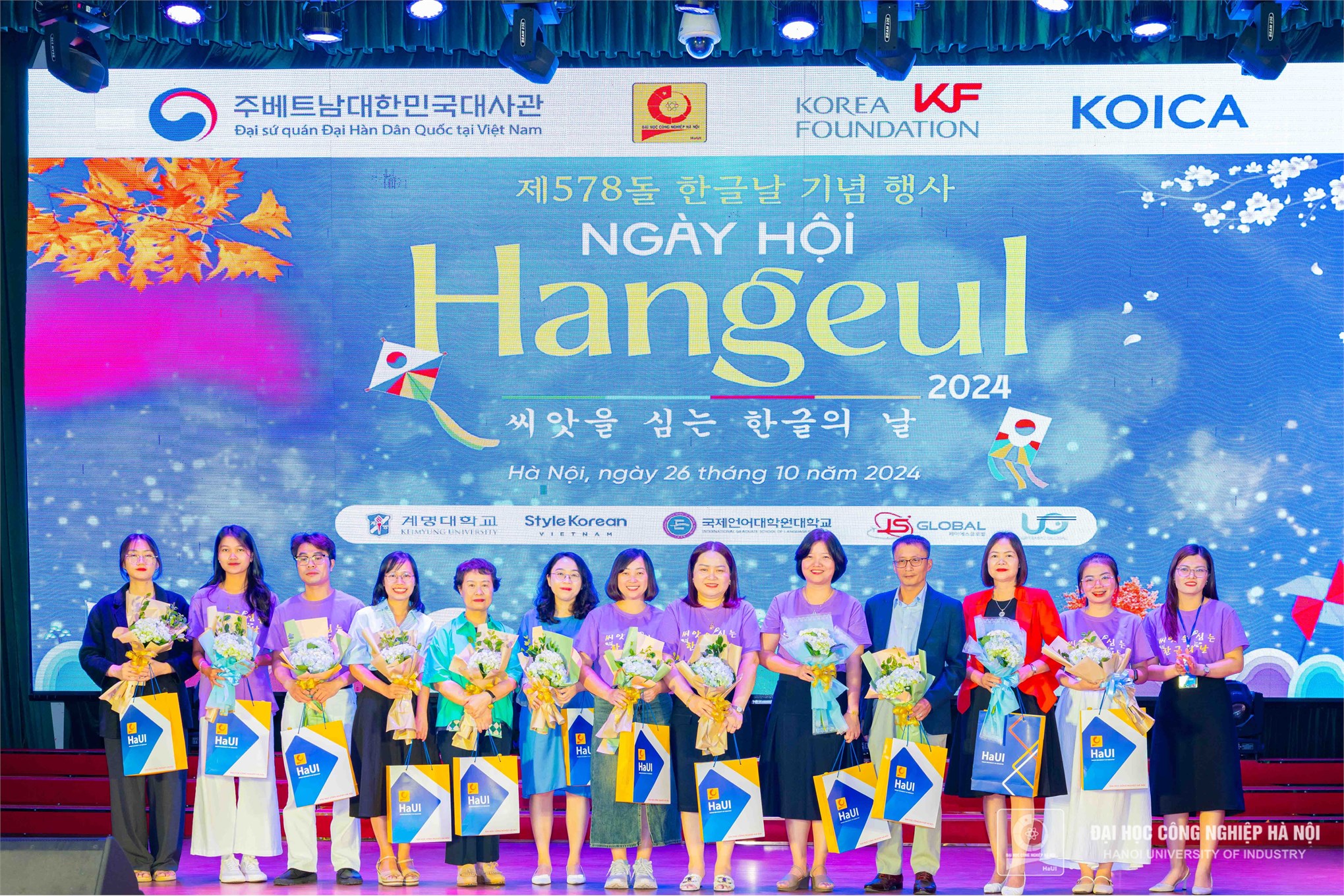 Ngày hội Hangeul năm 2024 – Nơi hội tụ và lan tỏa tình yêu với văn hóa Hàn Quốc