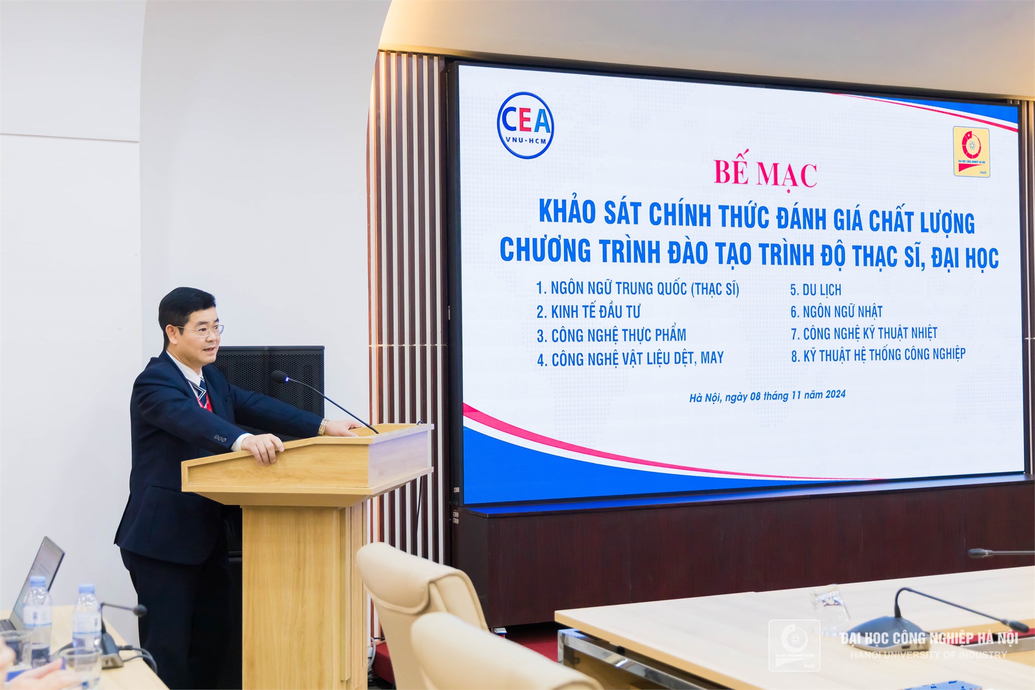 Bế mạc khảo sát chính thức đánh giá ngoài 08 chương trình đào tạo