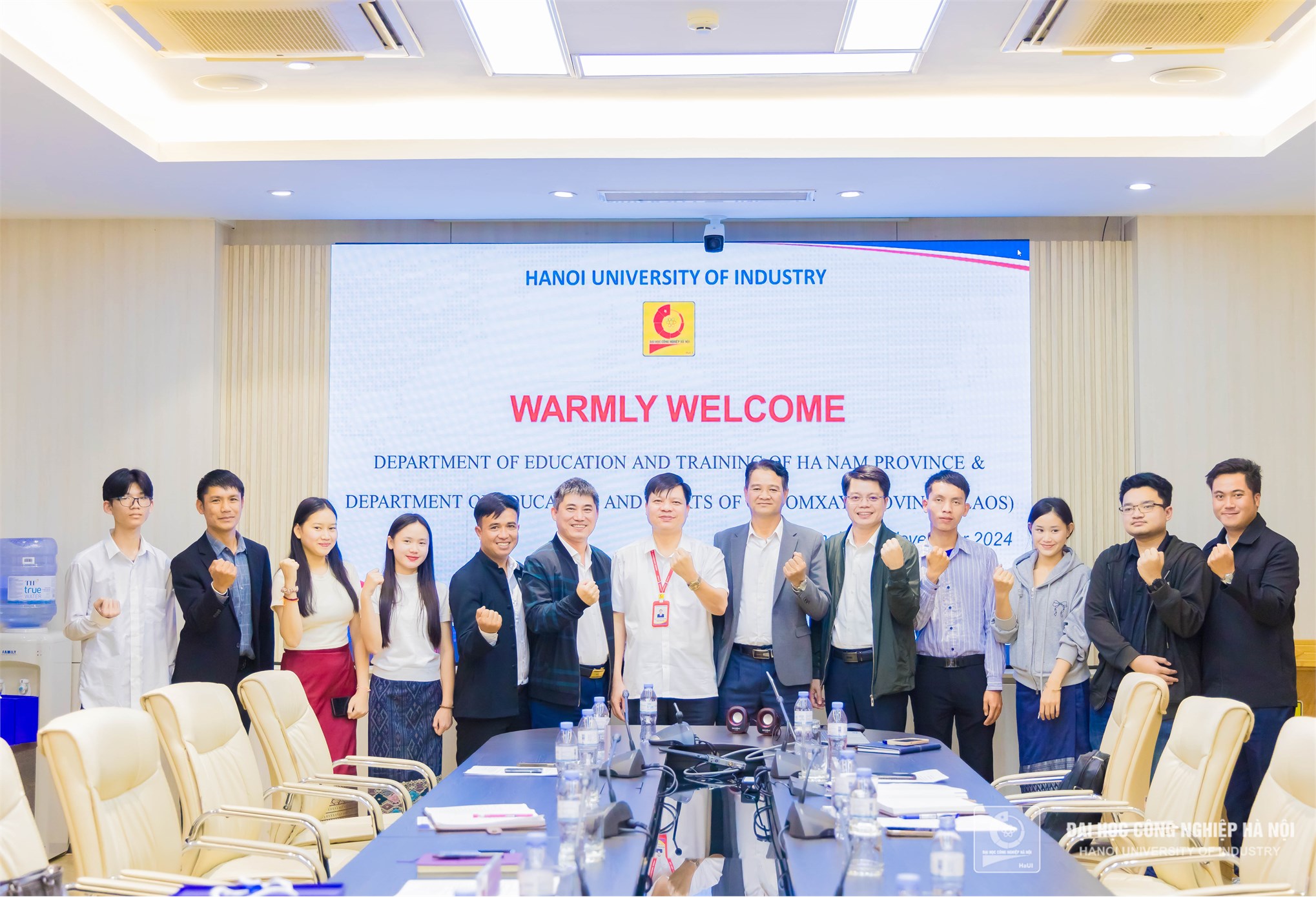 HaUI Strengthens Cooperation in Vietnamese Language Training for Lao Students in Oudomxay Province