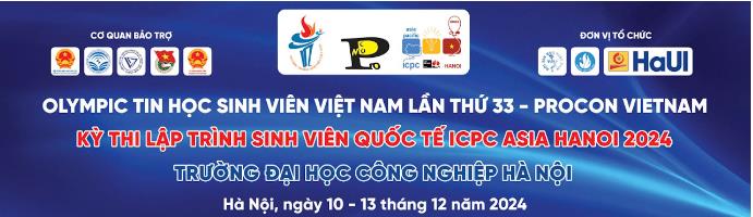 [sohuutritue] Olympic Tin học Sinh viên Việt Nam lần thứ 33, Procon và ICPC Asia Hanoi 2024 quy tụ hơn 700 sinh viên