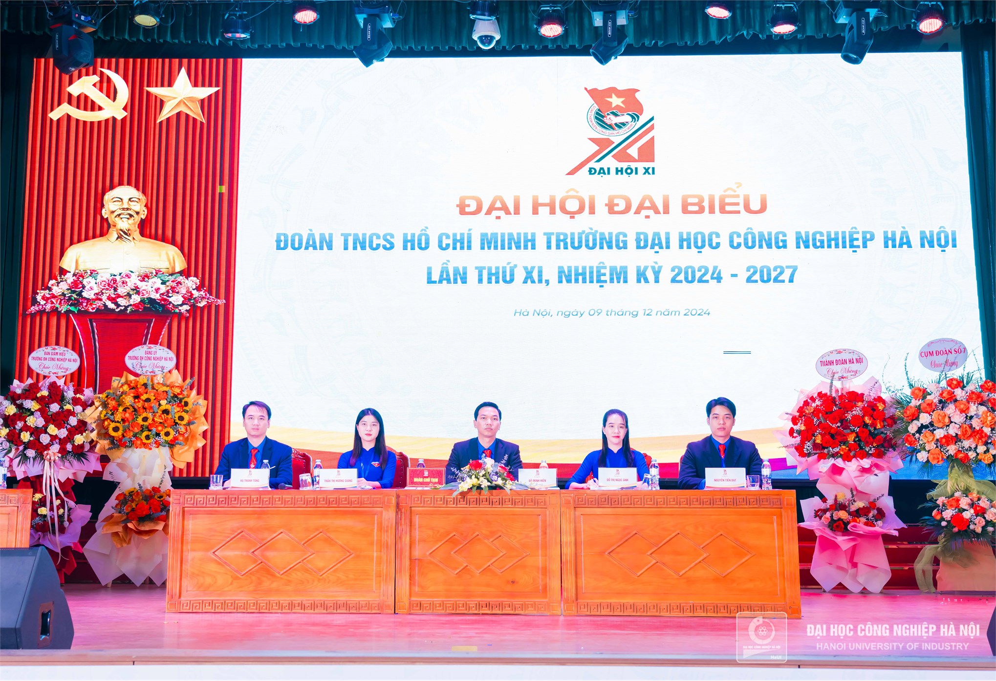 Đại hội Đại biểu Đoàn TNCS Hồ Chí Minh Trường Đại học Công nghiệp Hà Nội lần thứ XI, nhiệm kỳ 2024 - 2027: Tiên phong, bản lĩnh, đoàn kết, sáng tạo, hội nhập