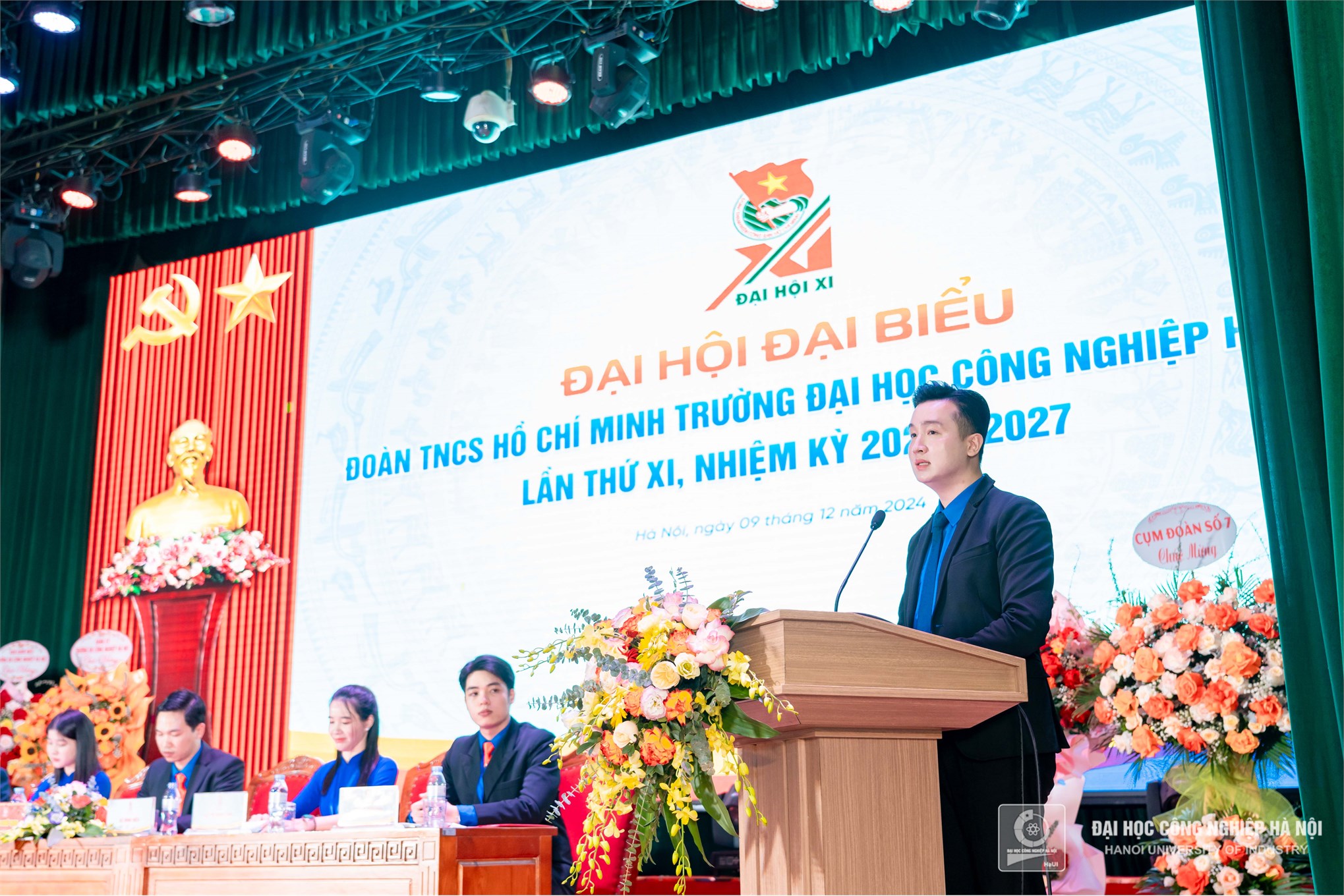 Đại hội Đại biểu Đoàn TNCS Hồ Chí Minh Trường Đại học Công nghiệp Hà Nội lần thứ XI, nhiệm kỳ 2024 - 2027: Tiên phong, bản lĩnh, đoàn kết, sáng tạo, hội nhập