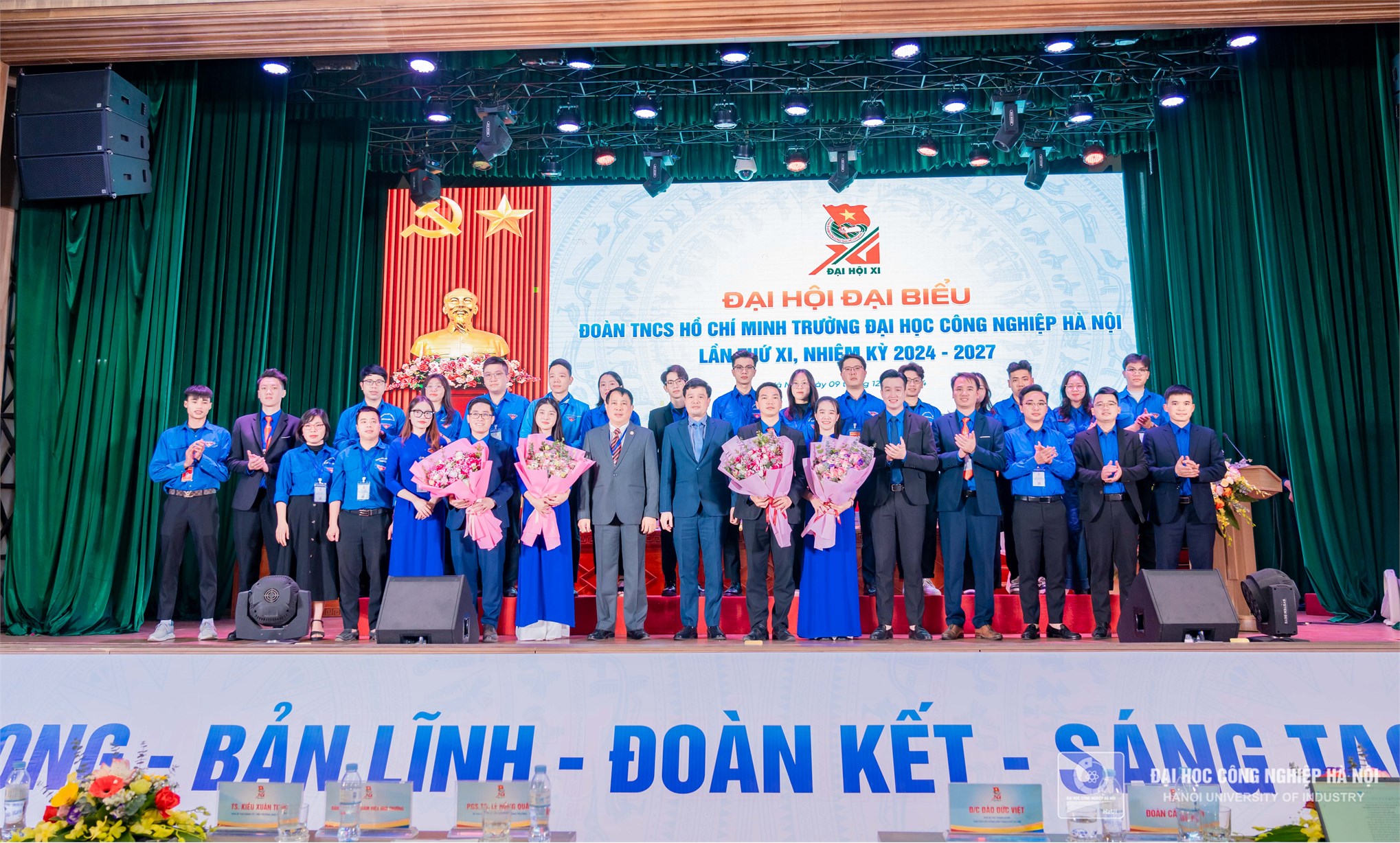 Đại hội Đại biểu Đoàn TNCS Hồ Chí Minh Trường Đại học Công nghiệp Hà Nội lần thứ XI, nhiệm kỳ 2024 - 2027: Tiên phong, bản lĩnh, đoàn kết, sáng tạo, hội nhập