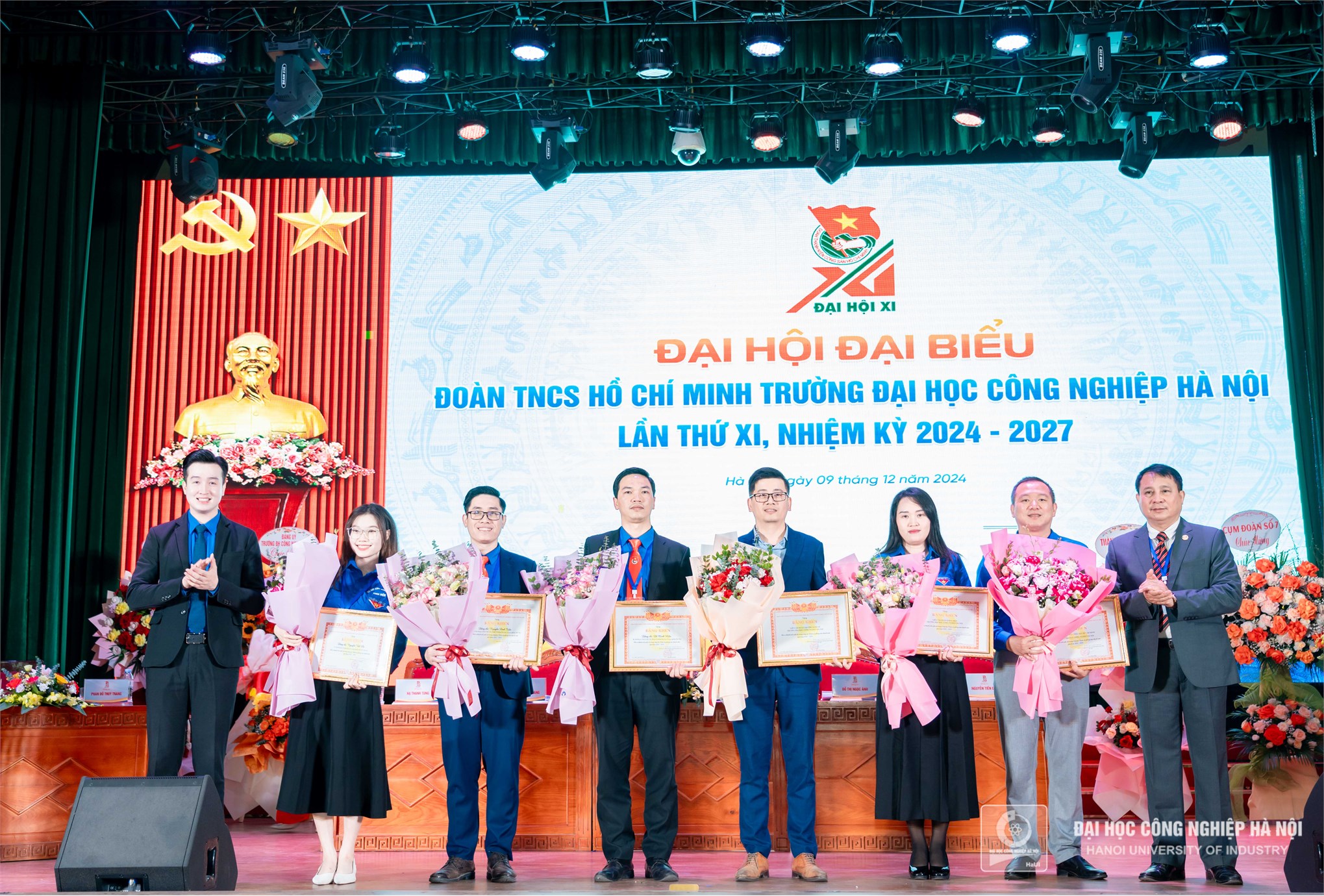 Đại hội Đại biểu Đoàn TNCS Hồ Chí Minh Trường Đại học Công nghiệp Hà Nội lần thứ XI, nhiệm kỳ 2024 - 2027: Tiên phong, bản lĩnh, đoàn kết, sáng tạo, hội nhập