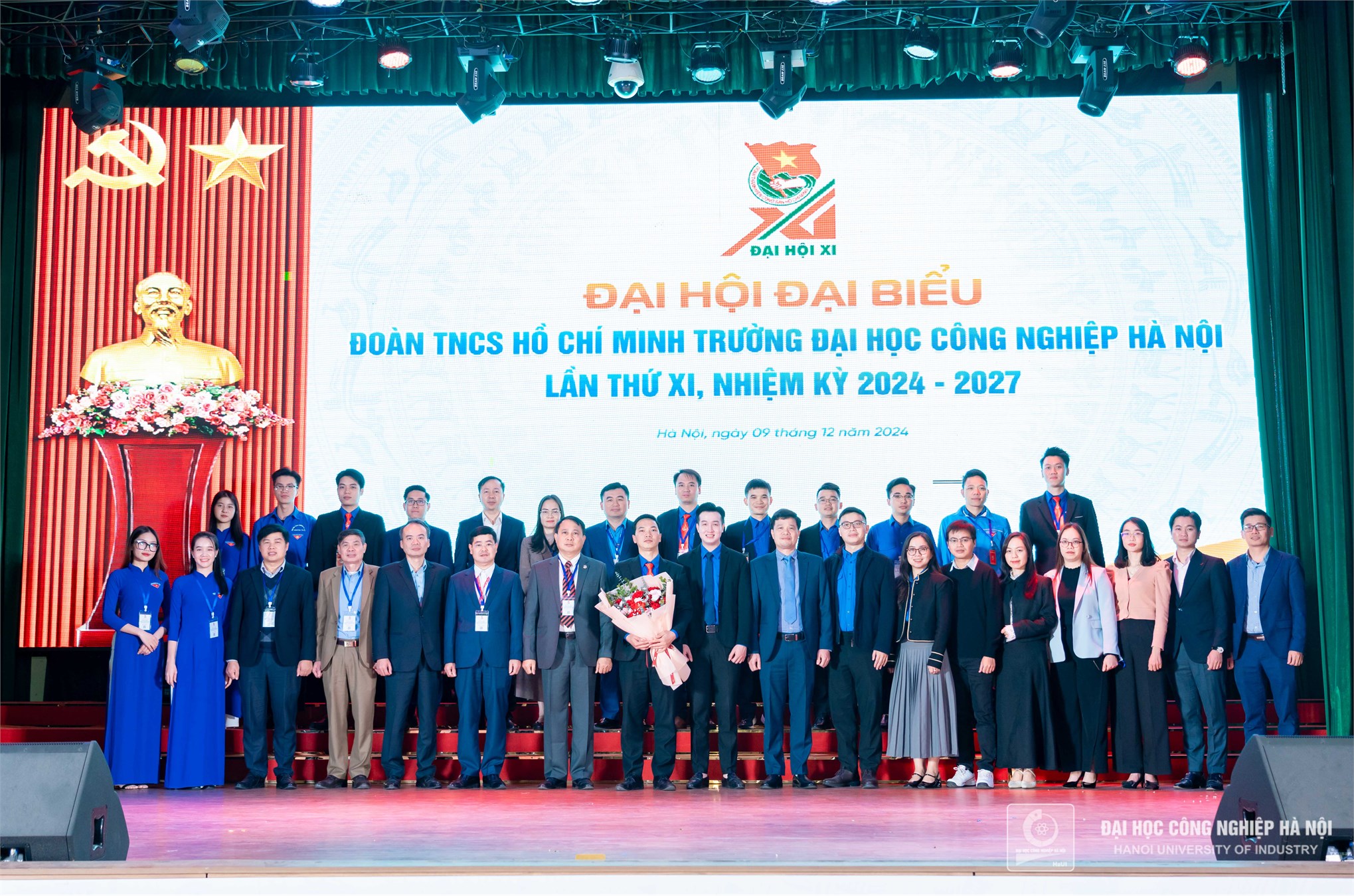 Đại hội Đại biểu Đoàn TNCS Hồ Chí Minh Trường Đại học Công nghiệp Hà Nội lần thứ XI, nhiệm kỳ 2024 - 2027: Tiên phong, bản lĩnh, đoàn kết, sáng tạo, hội nhập