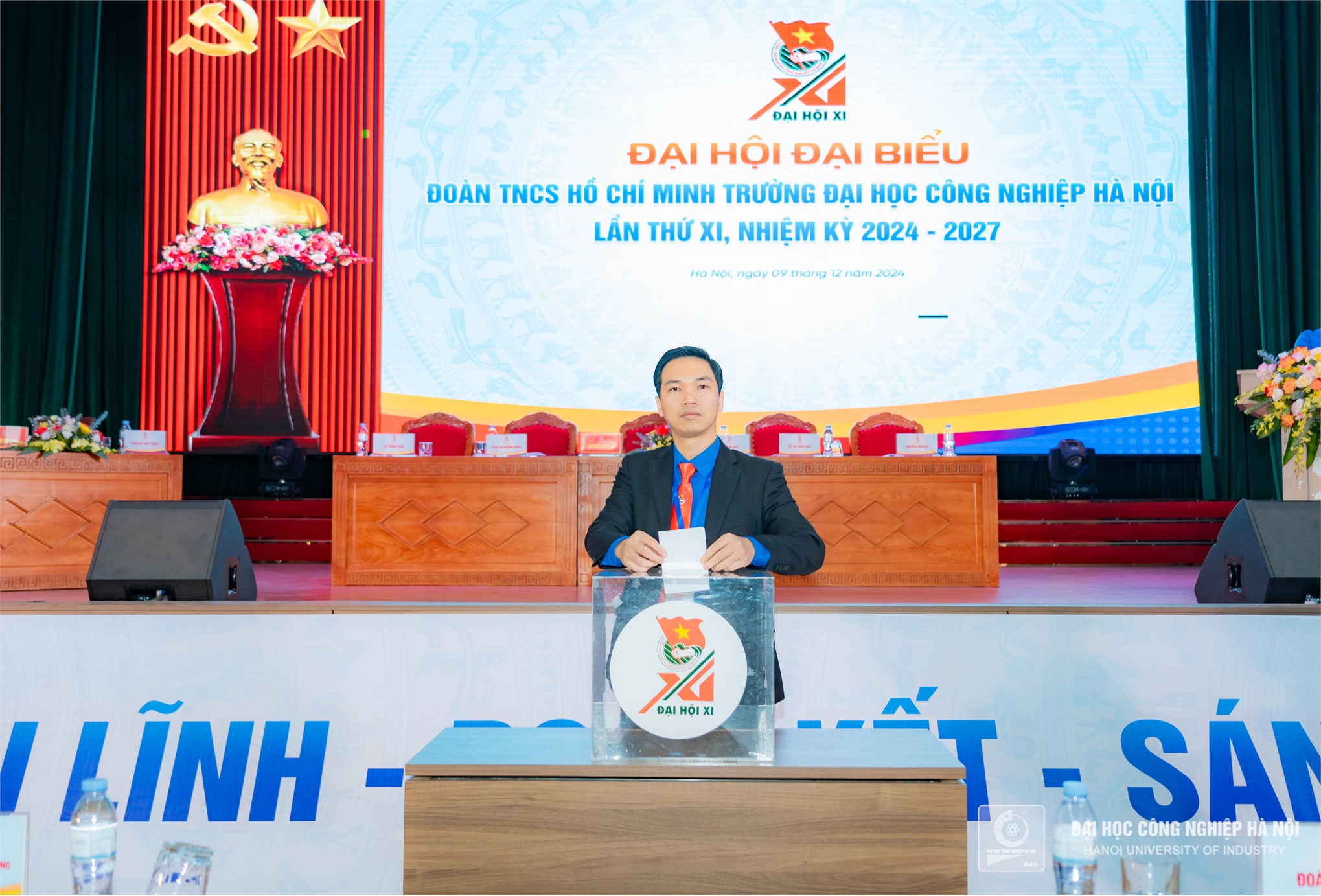 Đại hội Đại biểu Đoàn TNCS Hồ Chí Minh Trường Đại học Công nghiệp Hà Nội lần thứ XI, nhiệm kỳ 2024 - 2027: Tiên phong, bản lĩnh, đoàn kết, sáng tạo, hội nhập