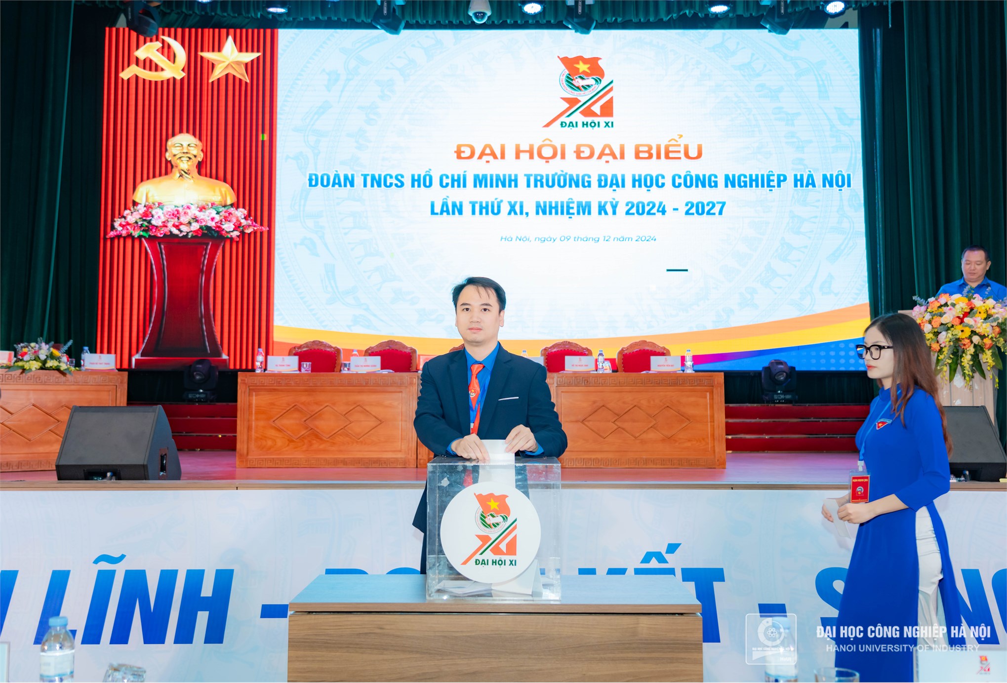 Đại hội Đại biểu Đoàn TNCS Hồ Chí Minh Trường Đại học Công nghiệp Hà Nội lần thứ XI, nhiệm kỳ 2024 - 2027: Tiên phong, bản lĩnh, đoàn kết, sáng tạo, hội nhập