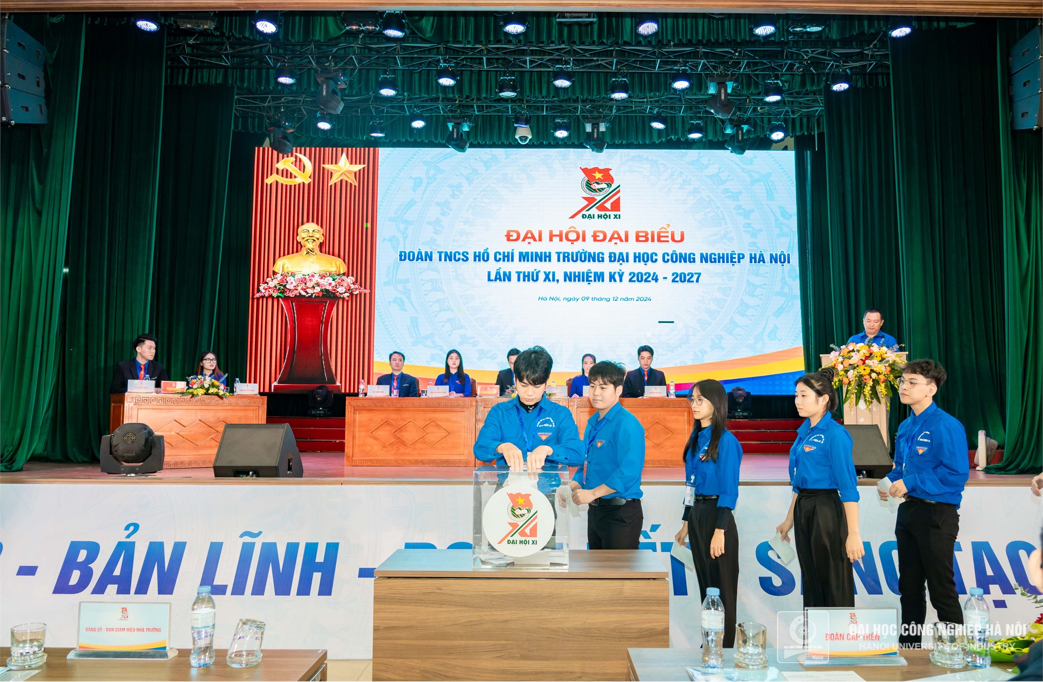 Đại hội Đại biểu Đoàn TNCS Hồ Chí Minh Trường Đại học Công nghiệp Hà Nội lần thứ XI, nhiệm kỳ 2024 - 2027: Tiên phong, bản lĩnh, đoàn kết, sáng tạo, hội nhập