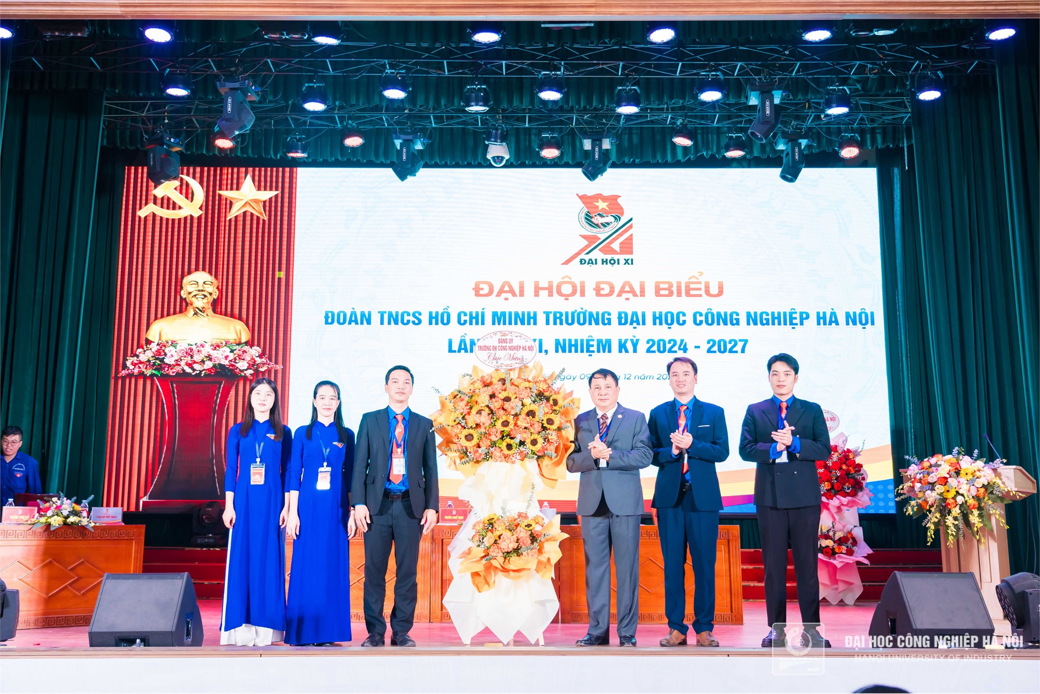 Đại hội Đại biểu Đoàn TNCS Hồ Chí Minh Trường Đại học Công nghiệp Hà Nội lần thứ XI, nhiệm kỳ 2024 - 2027: Tiên phong, bản lĩnh, đoàn kết, sáng tạo, hội nhập