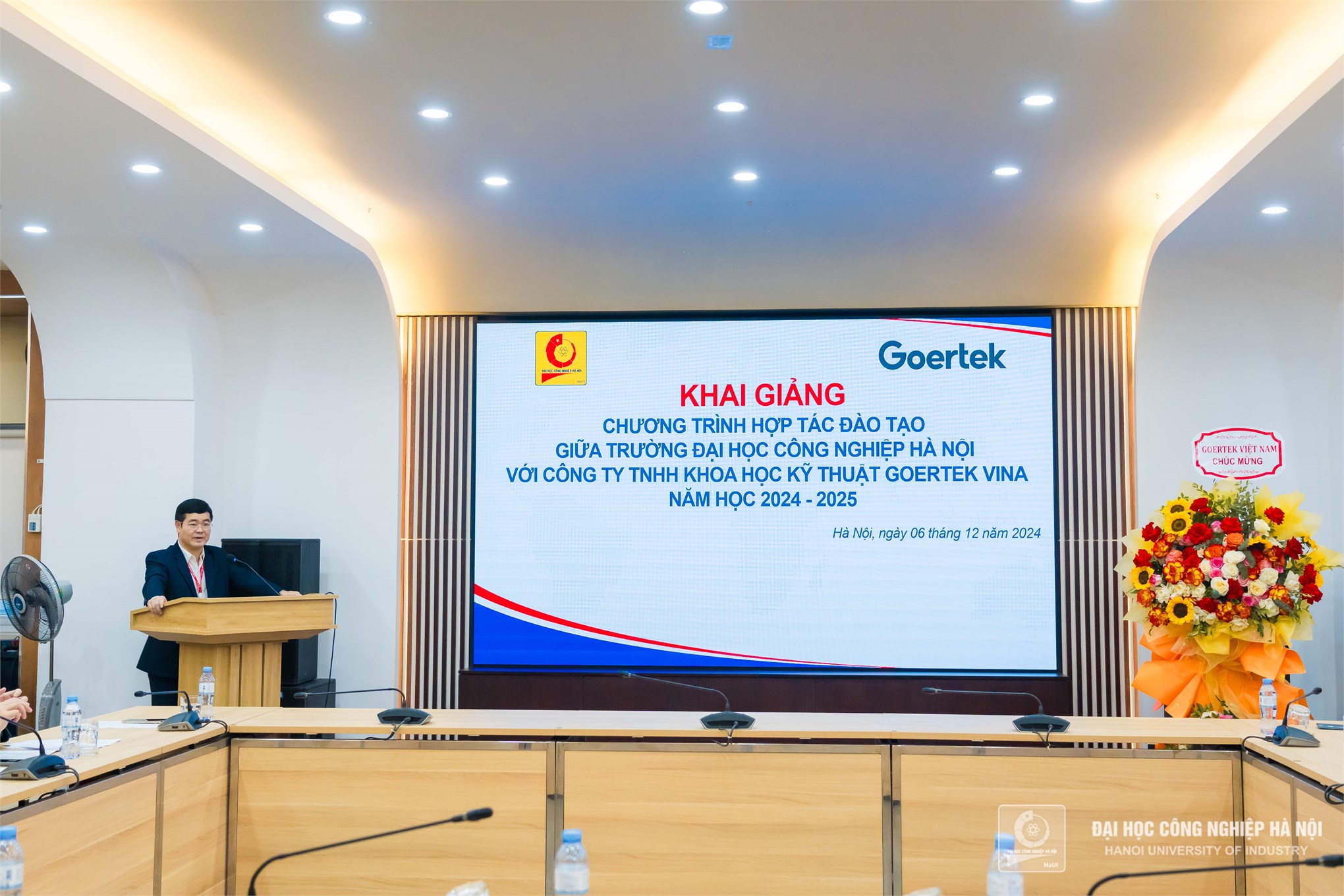 HaUI Launches Collaborative Training Program with Goertek Vina