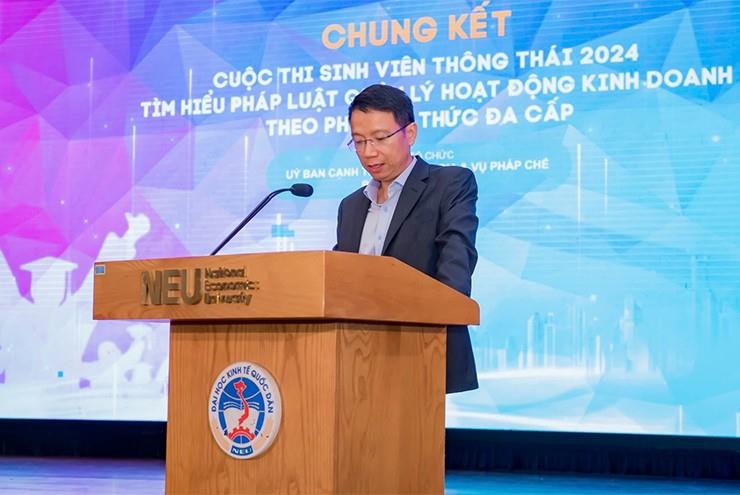 [24h] Chung kết cuộc thi `Sinh viên thông thái 2024 - Tìm hiểu quy định pháp luật về quản lý hoạt động kinh doanh theo phương thức đa cấp`