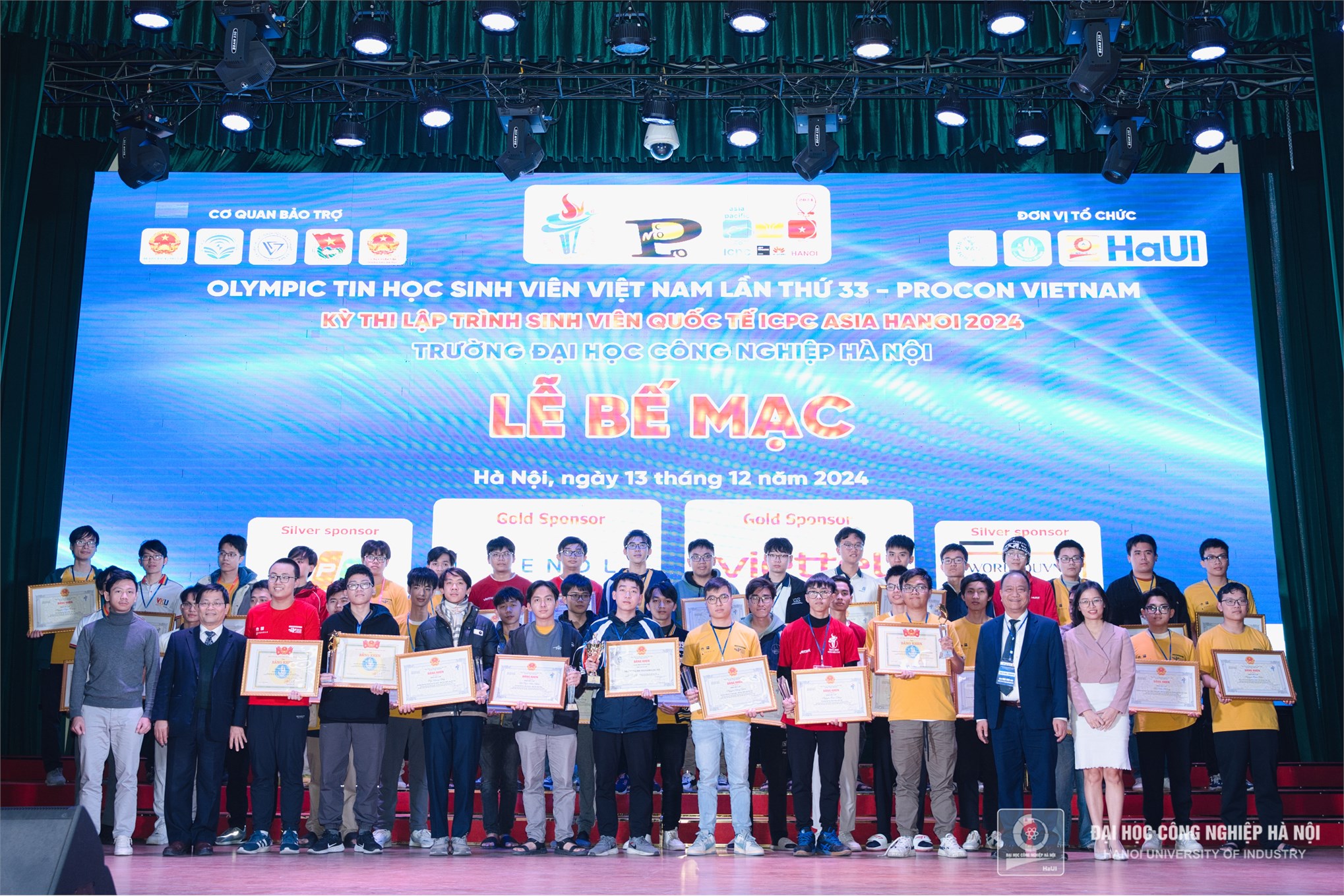 Kỳ thi Olympic Tin học Sinh viên Việt Nam lần thứ 33, Procon Việt Nam và Kỳ thi lập trình sinh viên Quốc tế ICPC Khu vực Châu Á năm 2024: Nhiều tài năng công nghệ tỏa sáng