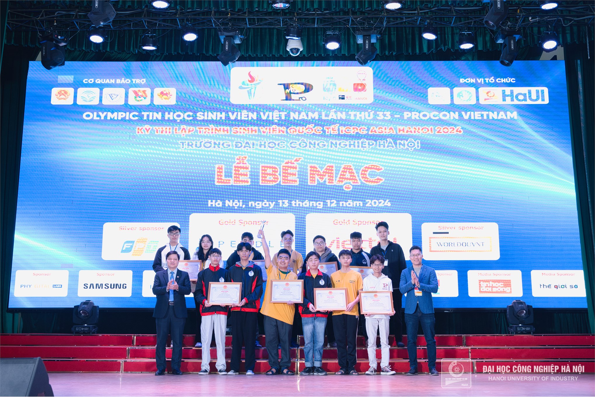 Kỳ thi Olympic Tin học Sinh viên Việt Nam lần thứ 33, Procon Việt Nam và Kỳ thi lập trình sinh viên Quốc tế ICPC Khu vực Châu Á năm 2024: Nhiều tài năng công nghệ tỏa sáng