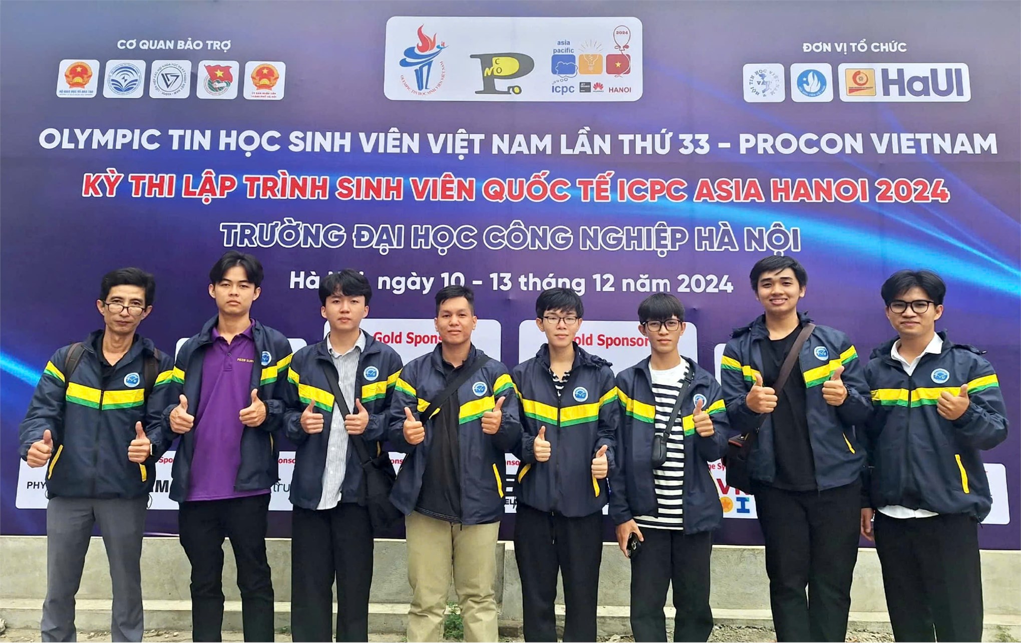 [tvu] Sinh viên TVU đạt giải Kỳ thi Olympic Tin học Sinh viên Việt Nam lần thứ 33 năm 2024