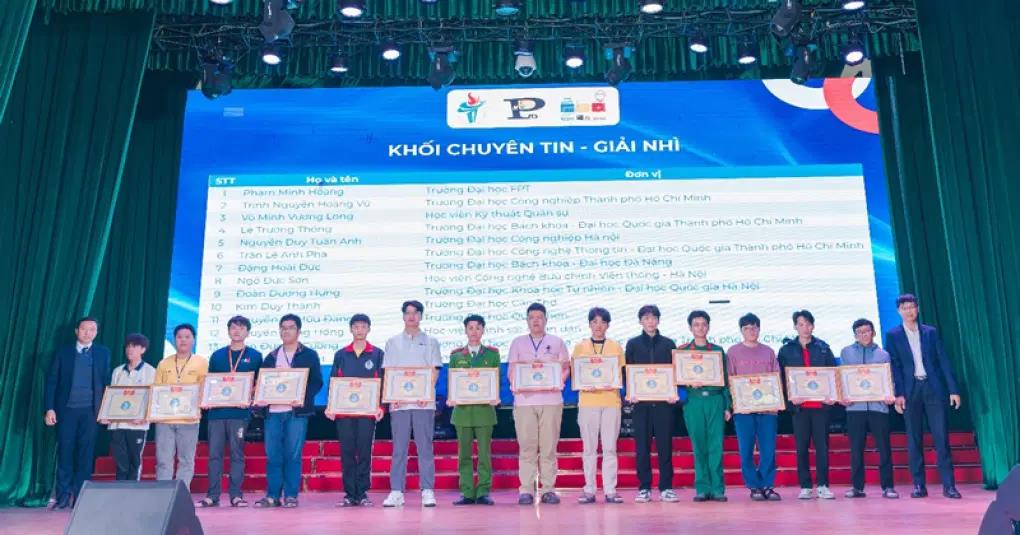 [hvcsnd] Học viện CSND xuất sắc đạt thành tích cao tại Kỳ thi Olympic Tin học Sinh viên toàn quốc