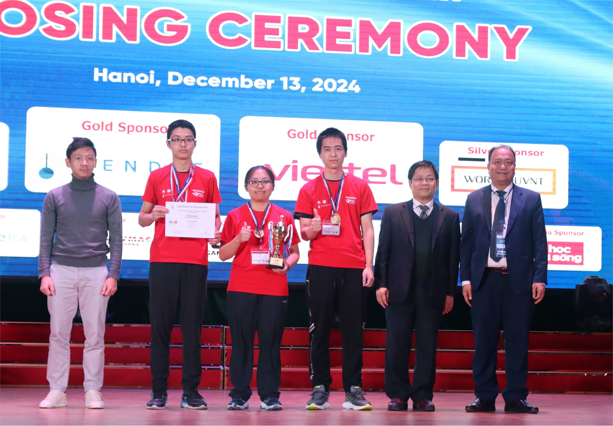 [congnghevadoisong] OLP’24 - Procon - ICPC Asia Hanoi: Việt Nam giành 2 Huy chương Vàng tại ICPC Asia Hanoi 2024