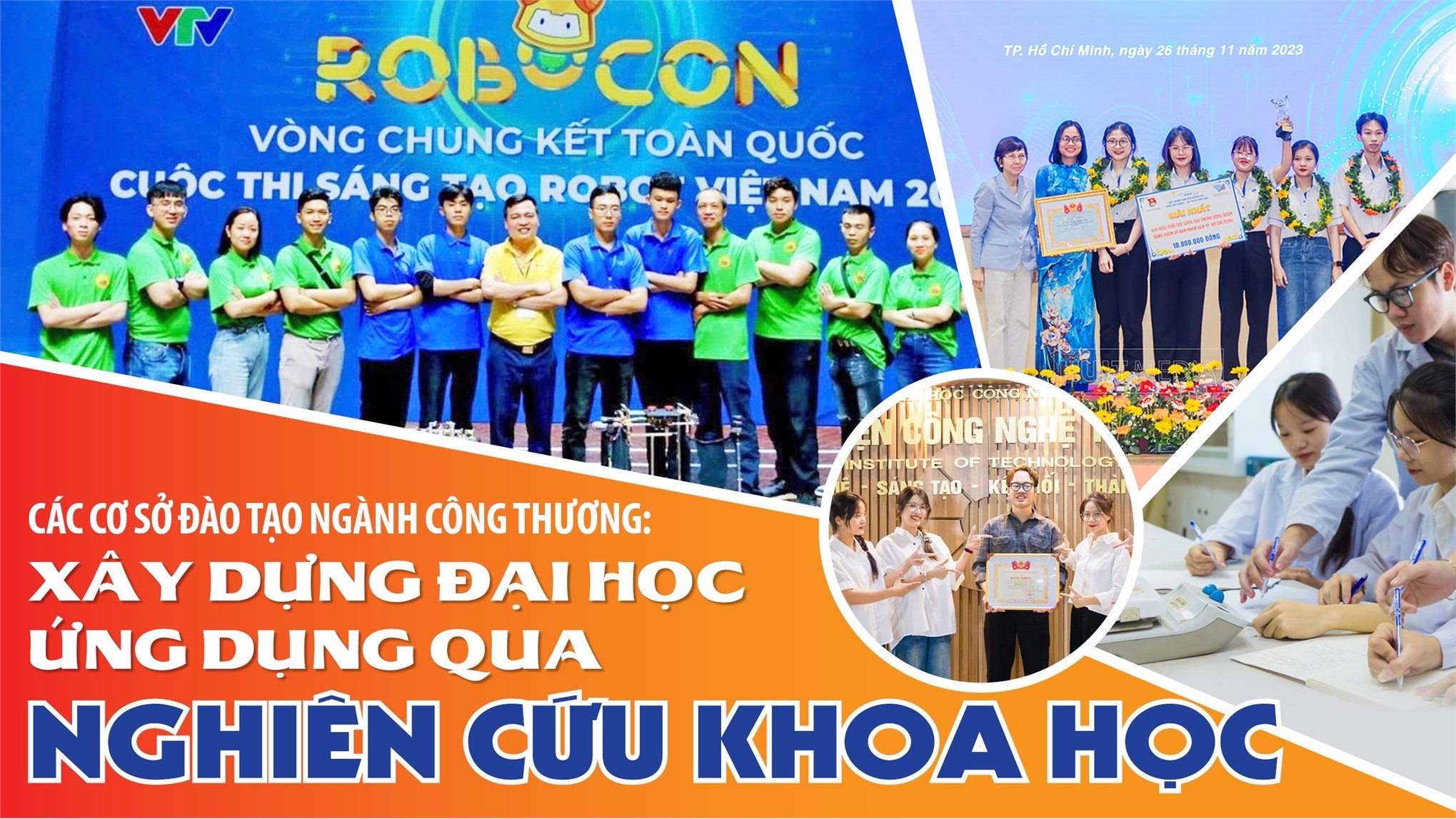 [congthuong] Các cơ sở đào tạo ngành Công Thương: Xây dựng đại học ứng dụng qua nghiên cứu khoa học