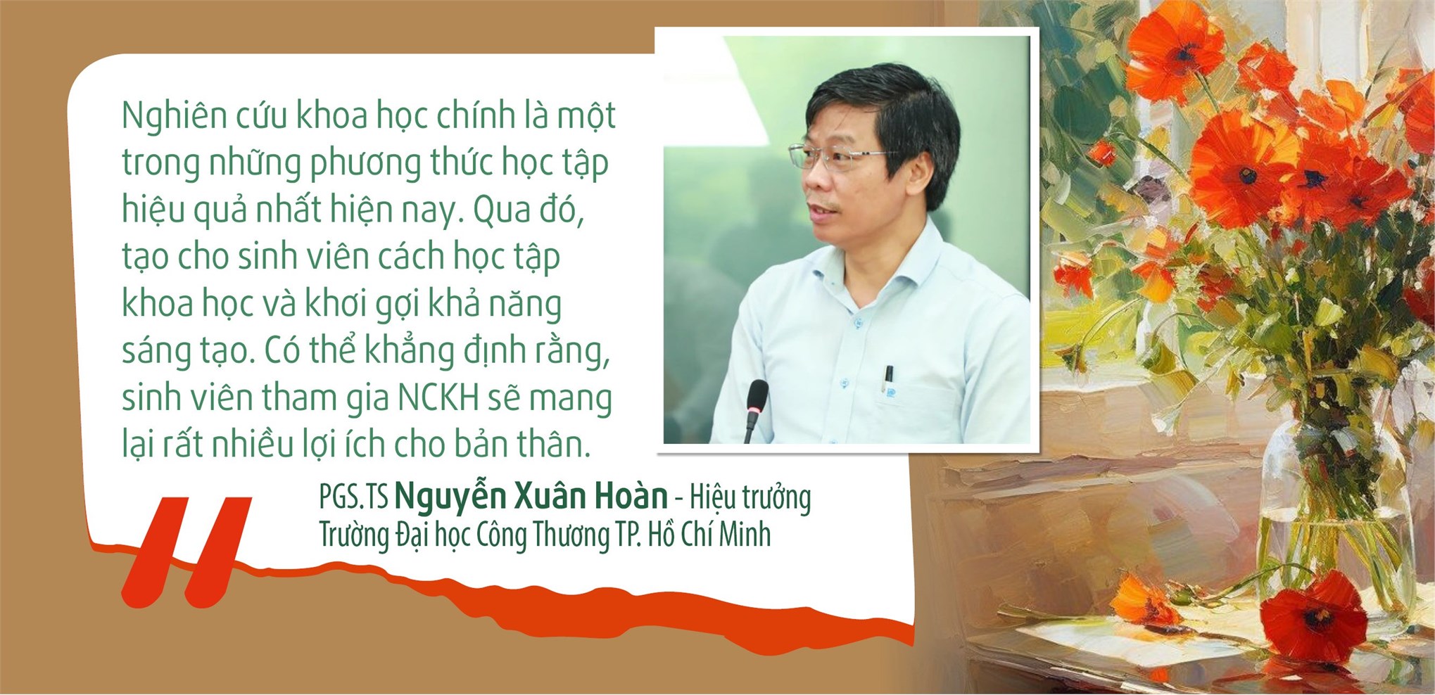 [congthuong] Các cơ sở đào tạo ngành Công Thương: Xây dựng đại học ứng dụng qua nghiên cứu khoa học