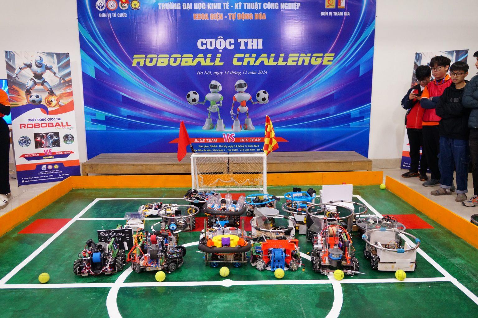 [uneti] “ROBOBALL CHALLENGE” – Cuộc thi sáng tạo robot dành cho sinh viên