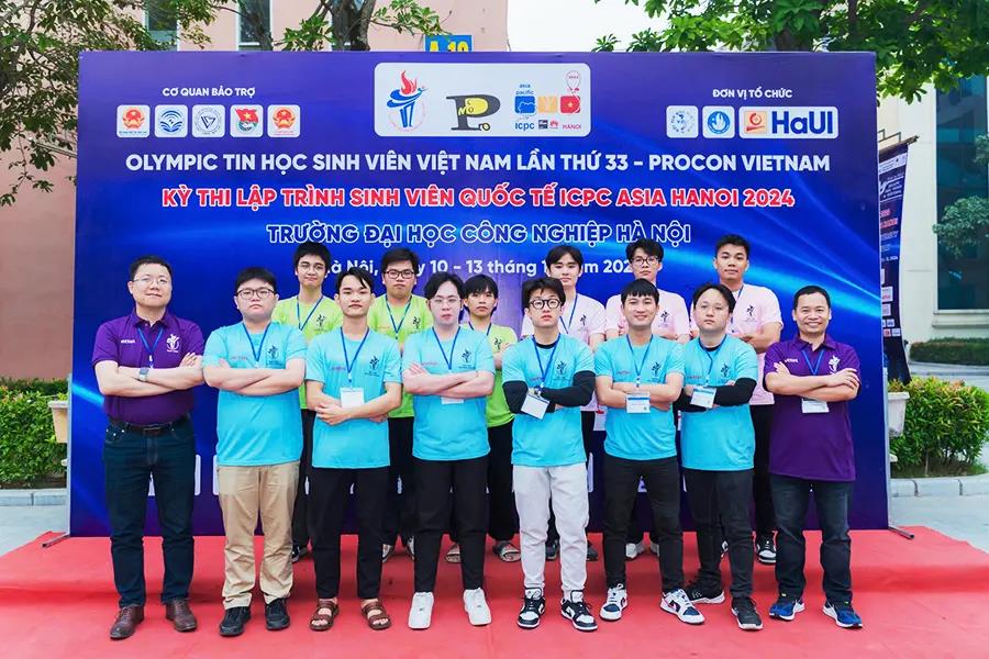 [tlu] Trường Đại học Thủy lợi giành giải cao tại Olympic Tin Học Sinh Viên Việt Nam 2024