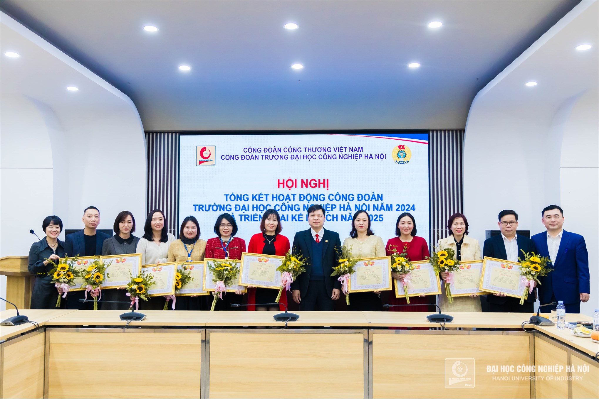 Công đoàn Trường Đại học Công nghiệp Hà Nội hoàn thành xuất sắc nhiệm vụ năm 2024