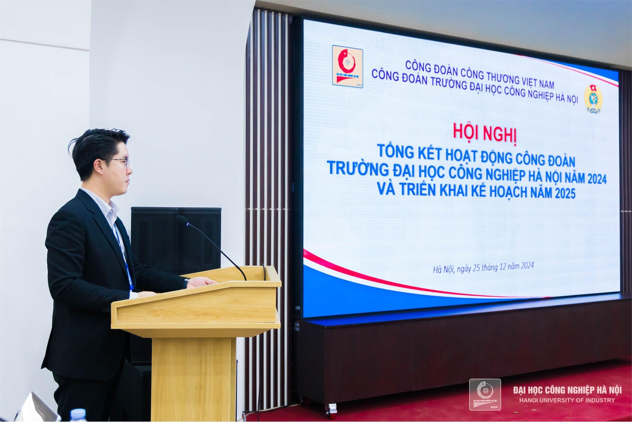 Công đoàn Trường Đại học Công nghiệp Hà Nội hoàn thành xuất sắc nhiệm vụ năm 2024