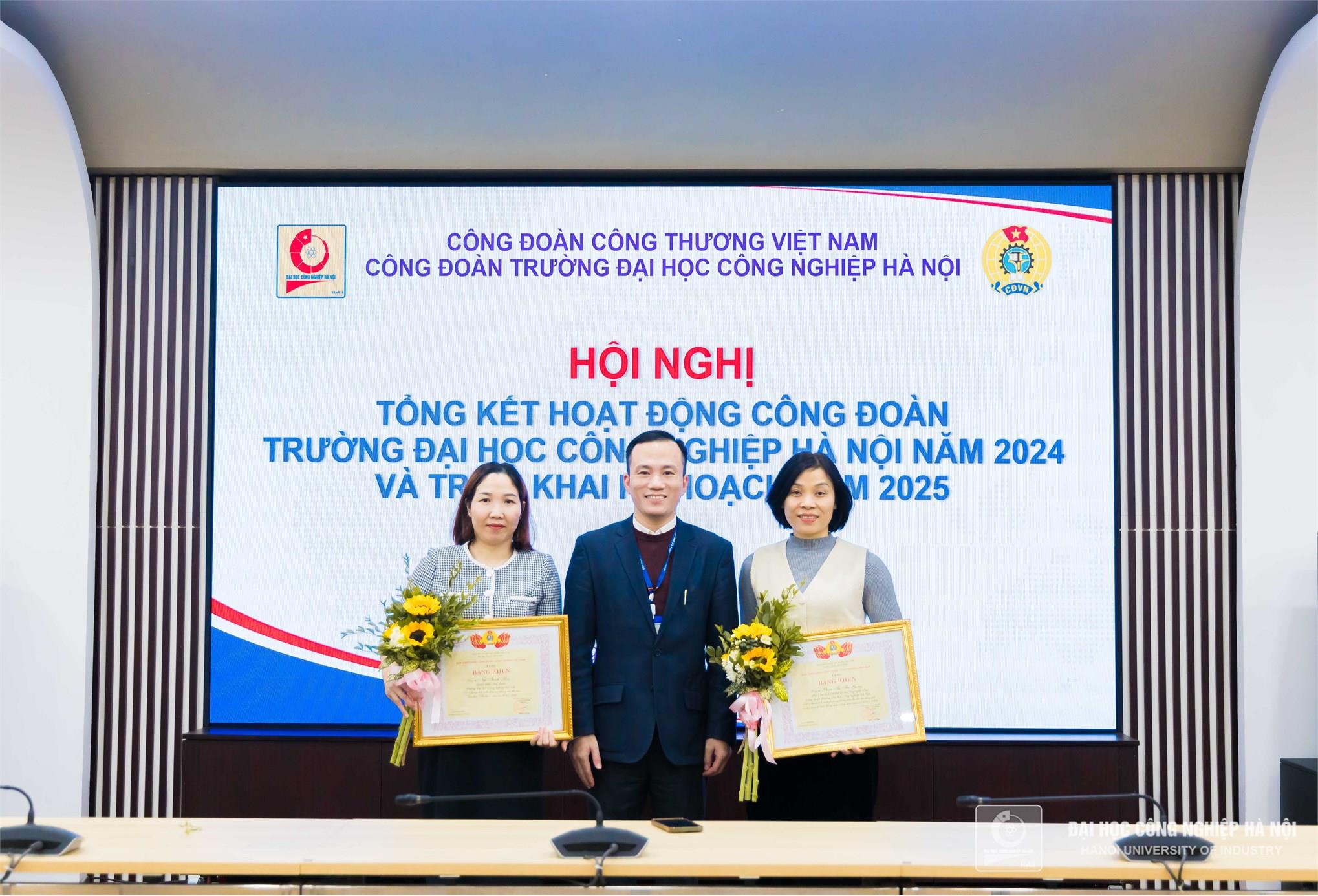 Công đoàn Trường Đại học Công nghiệp Hà Nội hoàn thành xuất sắc nhiệm vụ năm 2024