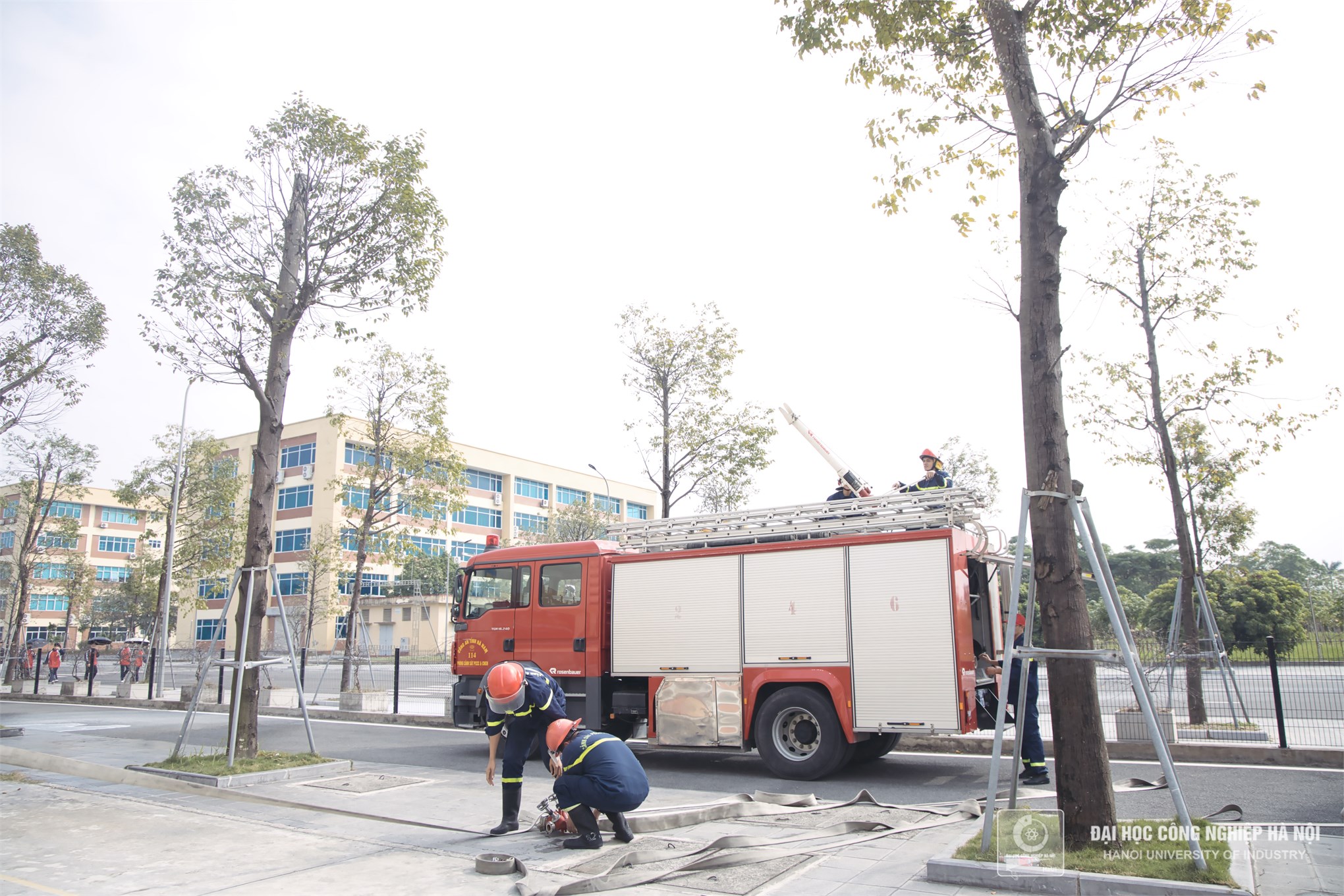 HaUI phổ cập kiến thức phòng cháy chữa cháy cho viên chức, người lao động, sinh viên cơ sở đào tạo Hà Nam