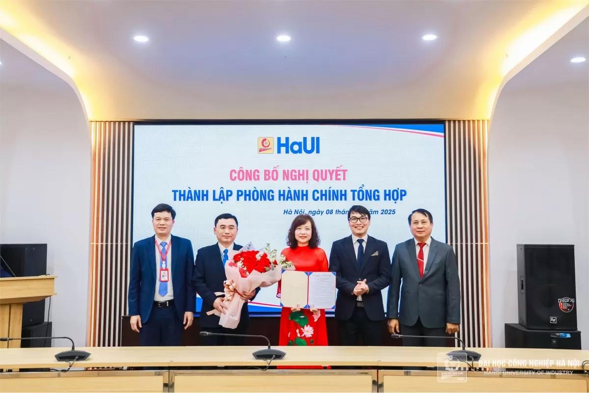 [congthuong] Thành lập thêm 2 trường trực thuộc Trường Đại học Công nghiệp Hà Nội