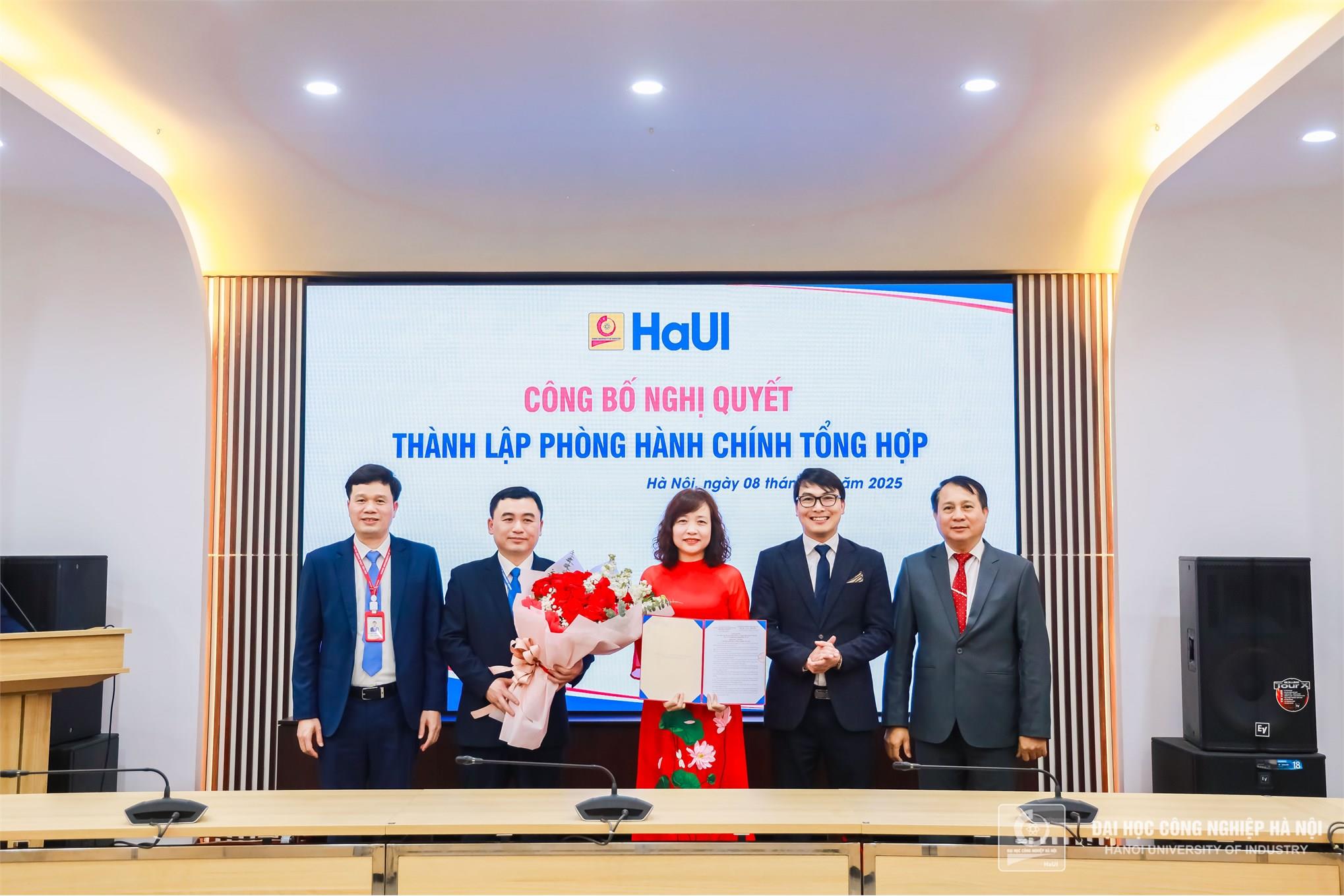 [thuonghieuvaphapluat] Thành lập thêm 2 trường trực thuộc Đại học Công nghiệp Hà Nội