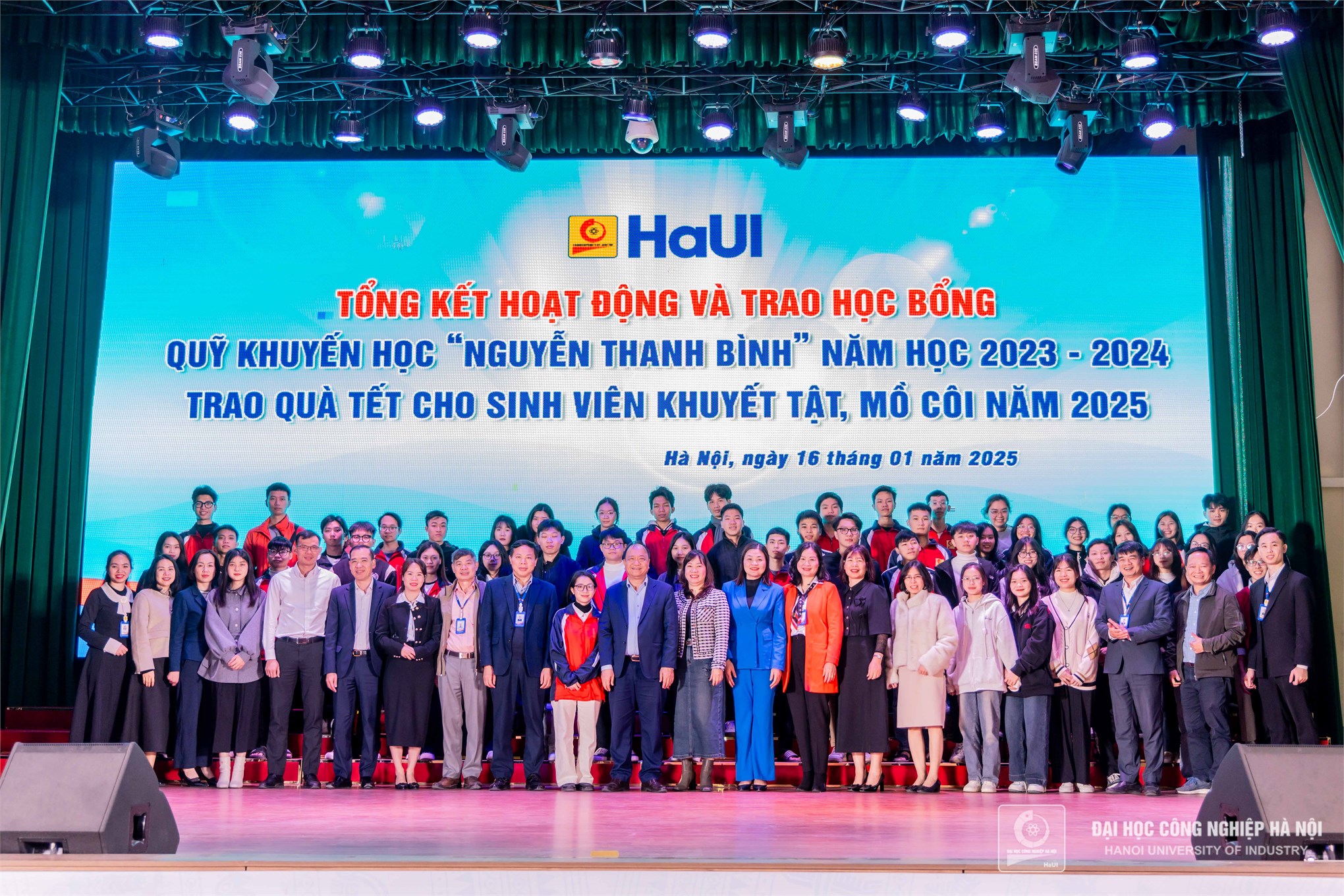 Nguyen Thanh Binh Scholarship: Empowering HaUI students to achieve their dreams