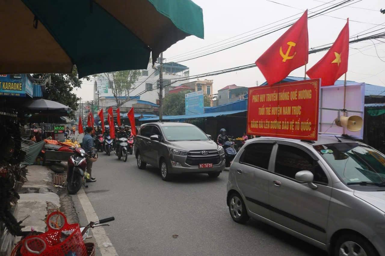 [namdinh] Vinh quang màu áo lính - Thanh niên Nam Trực sẵn sàng lên đường làm nhiệm vụ bảo vệ Tổ Quốc!