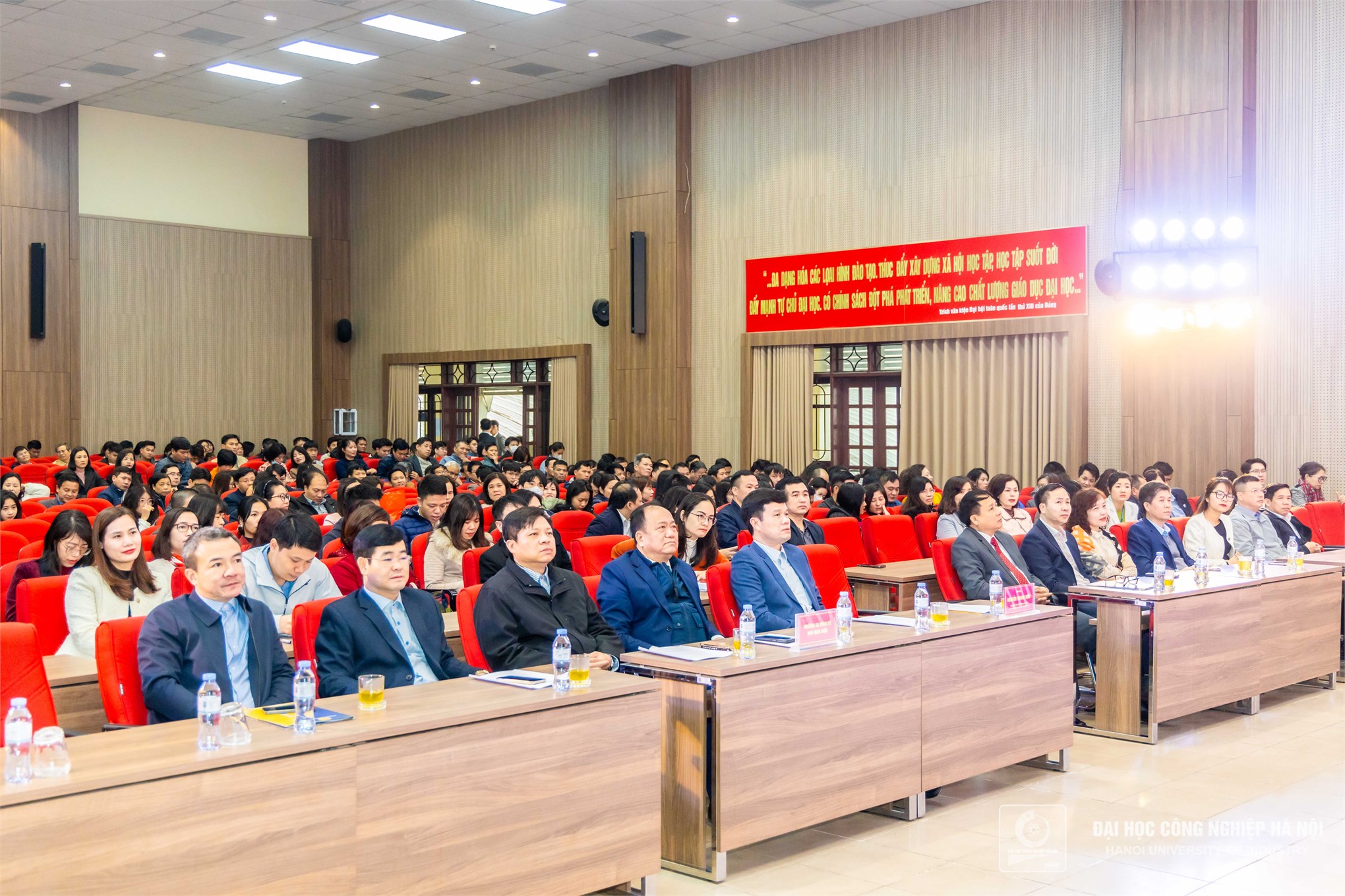 HaUI holds a Conference on Party Ideology and Orientation, a Summary of 2024 Party Work, and Deployment of Tasks for 2025