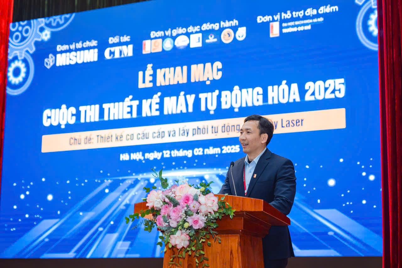 [hanoimoi] 8 trường đại học tranh tài tại Cuộc thi Thiết kế Máy tự động hóa 2025