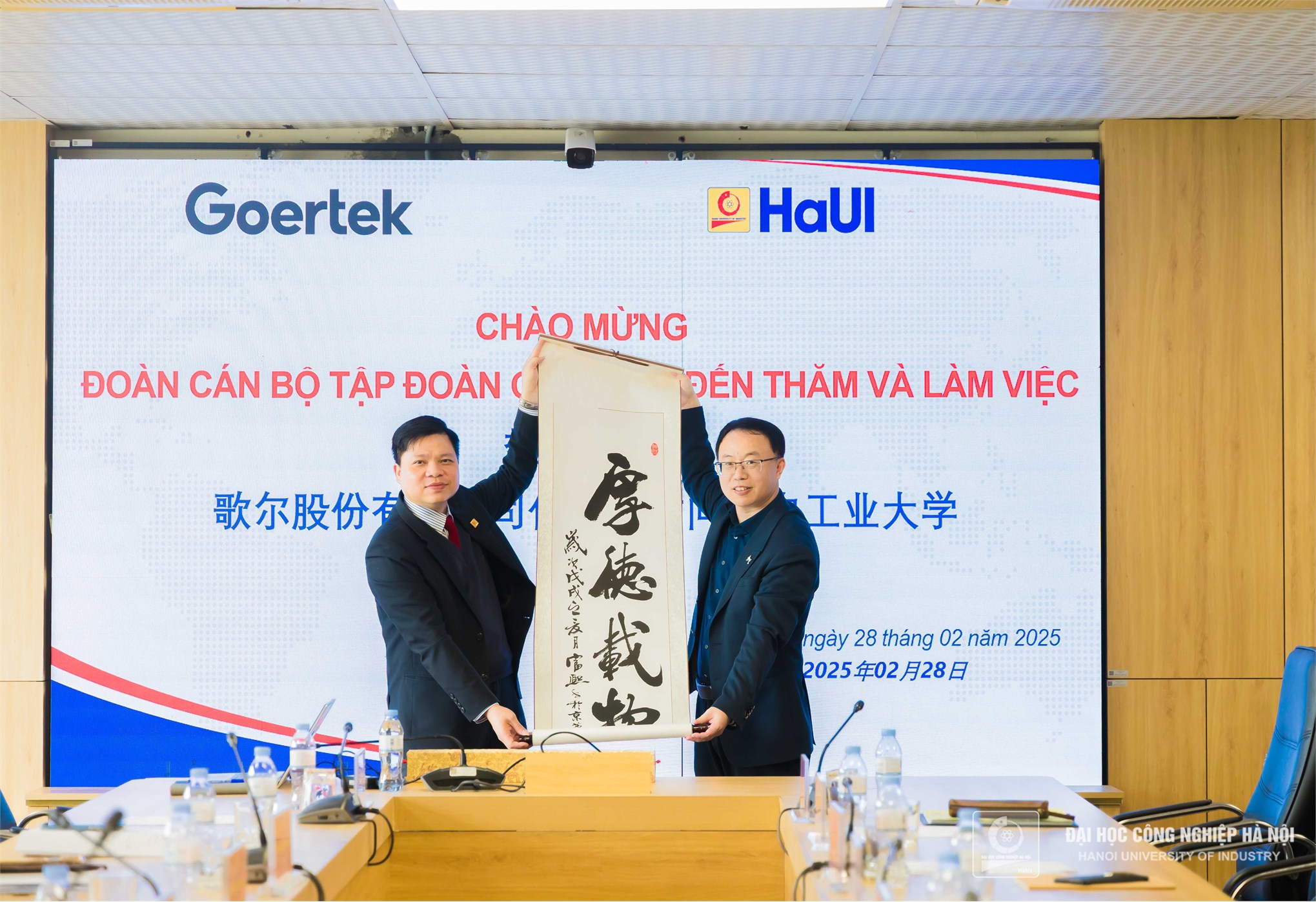 HaUI – Goertek: Hợp tác triển khai chương trình đào tạo 3,5 + 0, 5 và 3 + 1