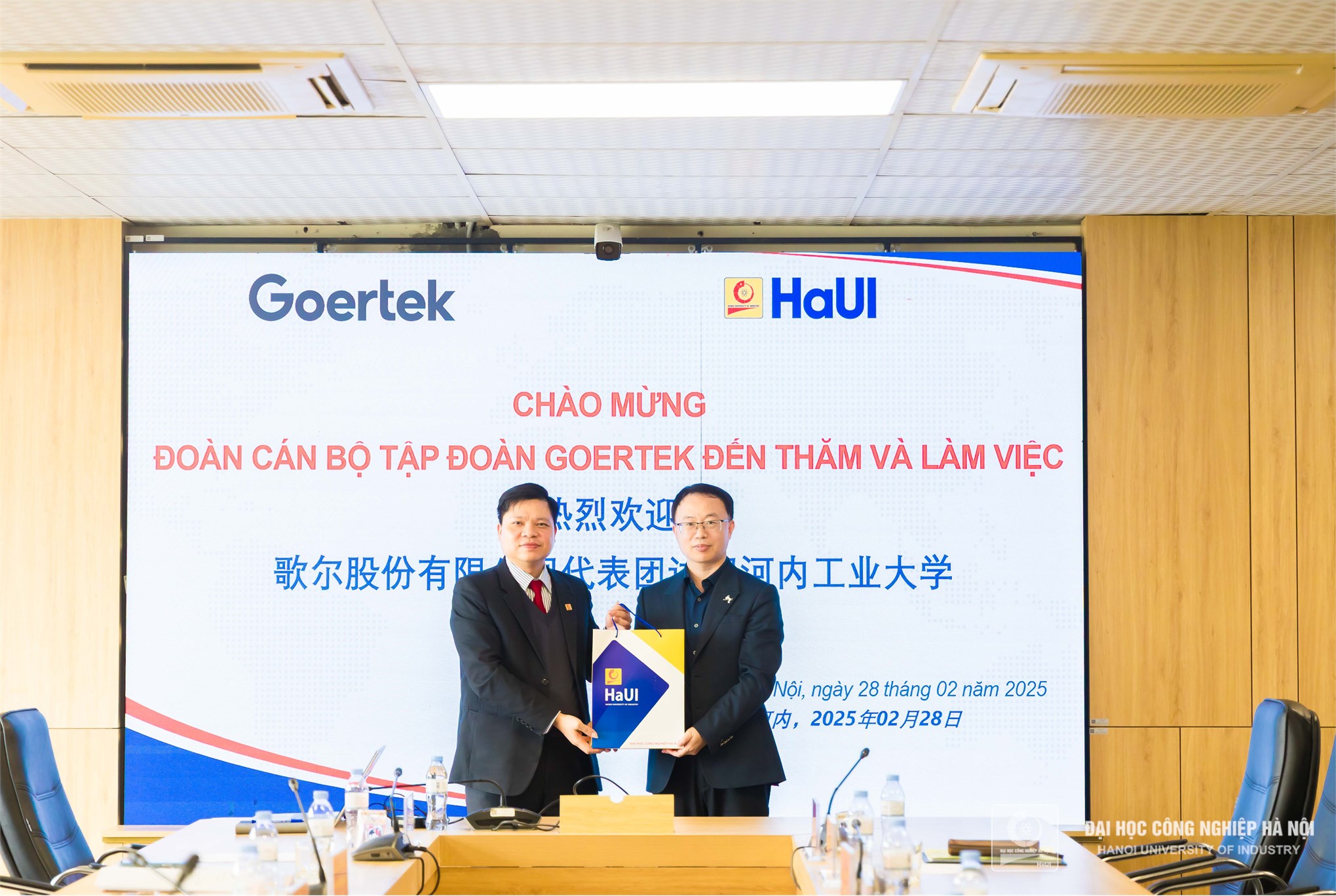 HaUI – Goertek: Hợp tác triển khai chương trình đào tạo 3,5 + 0, 5 và 3 + 1