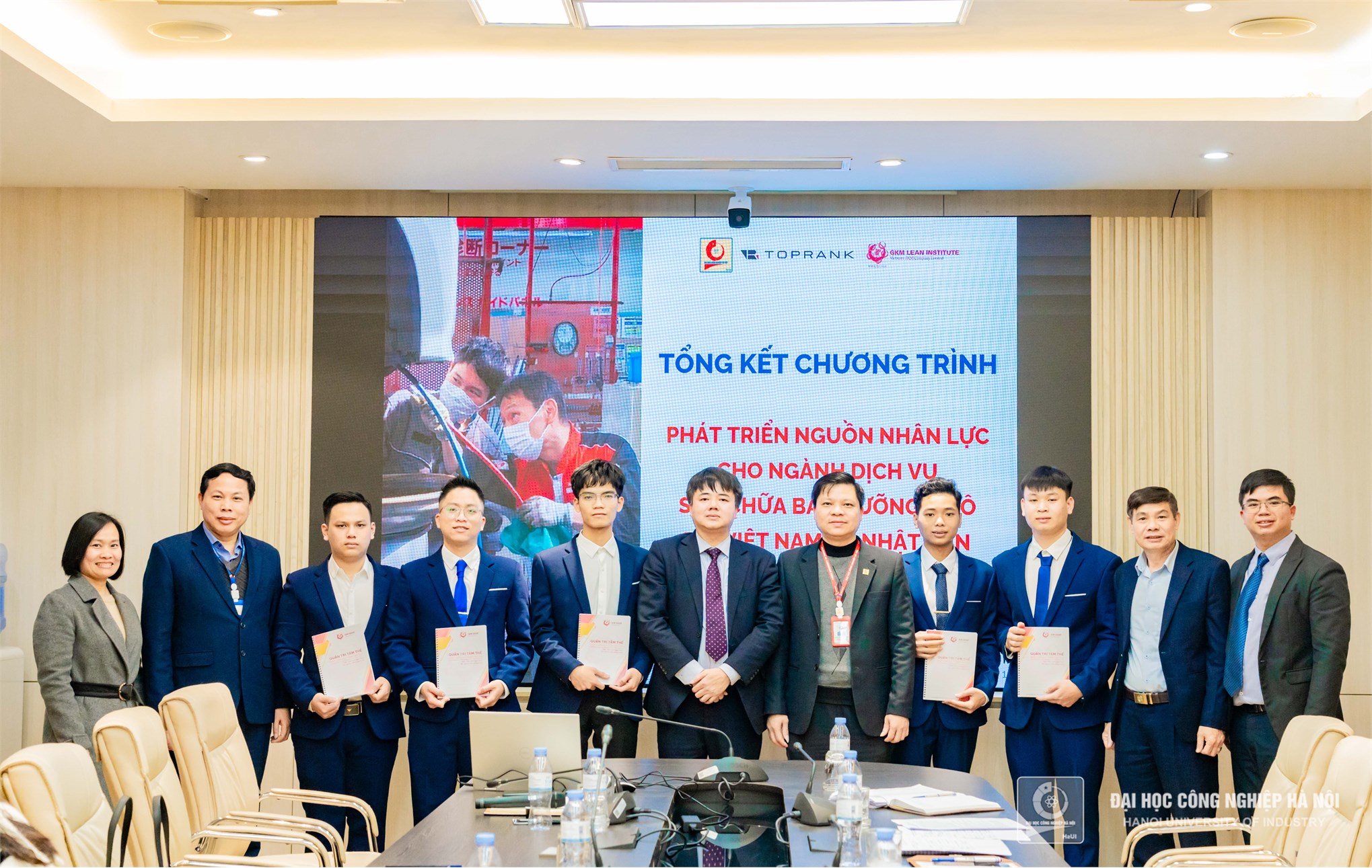Review Conference of the Training Course on Developing Human Resources for the Automobile Repair and Maintenance Service Industry in Vietnam and Japan