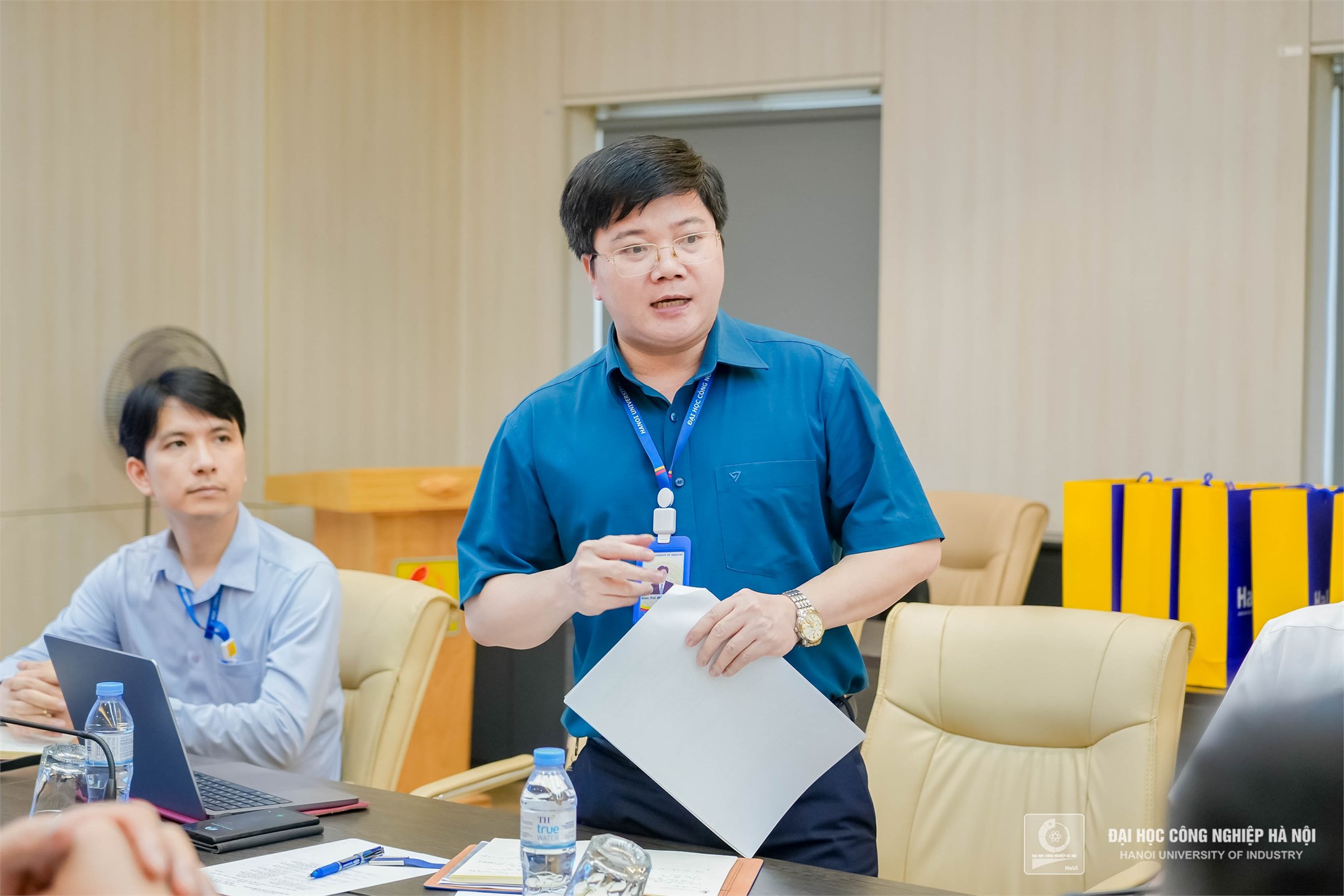 Sở Khoa học và Công nghệ thành phố Thái Bình thăm và làm việc tại Đại học Công nghiệp Hà Nội