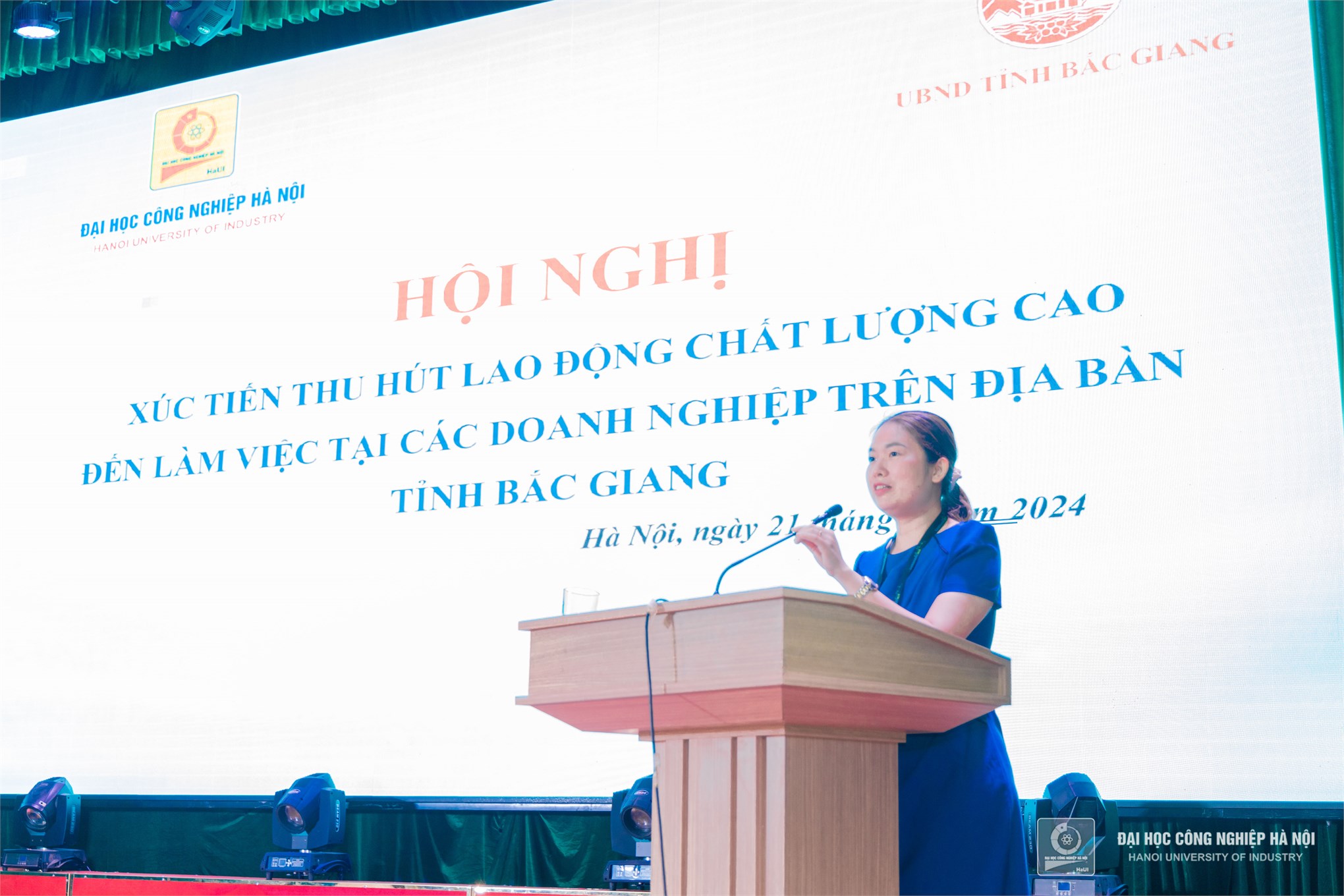 Đại học Công nghiệp Hà Nội và tỉnh Bắc Giang tăng cường hợp tác, xúc tiến thu hút nguồn lao động chất lượng cao
